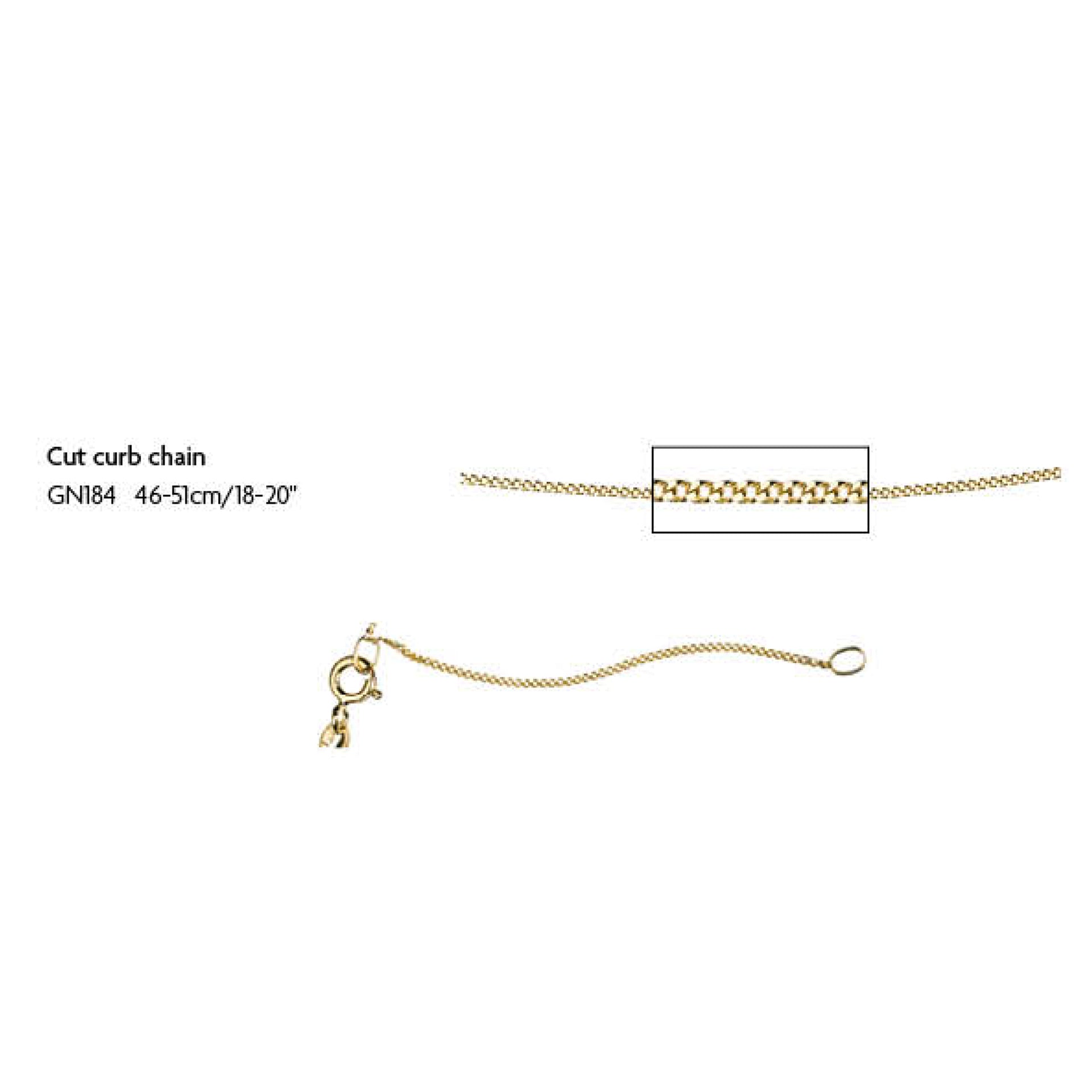 1mm Curb Chain