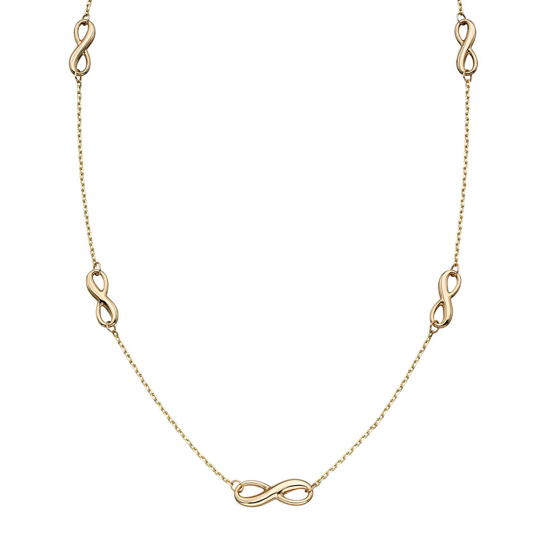 Infinity Station Necklace