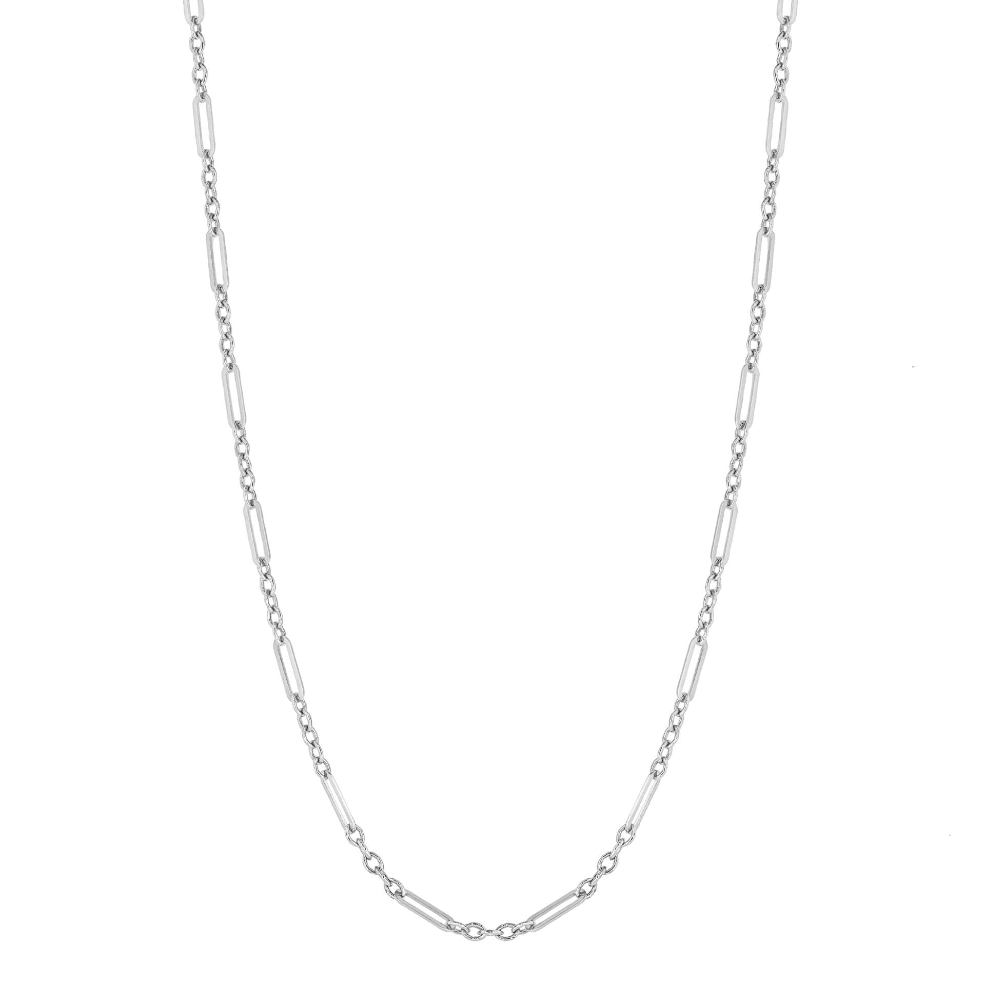 Mixed Length Link Chain Necklace