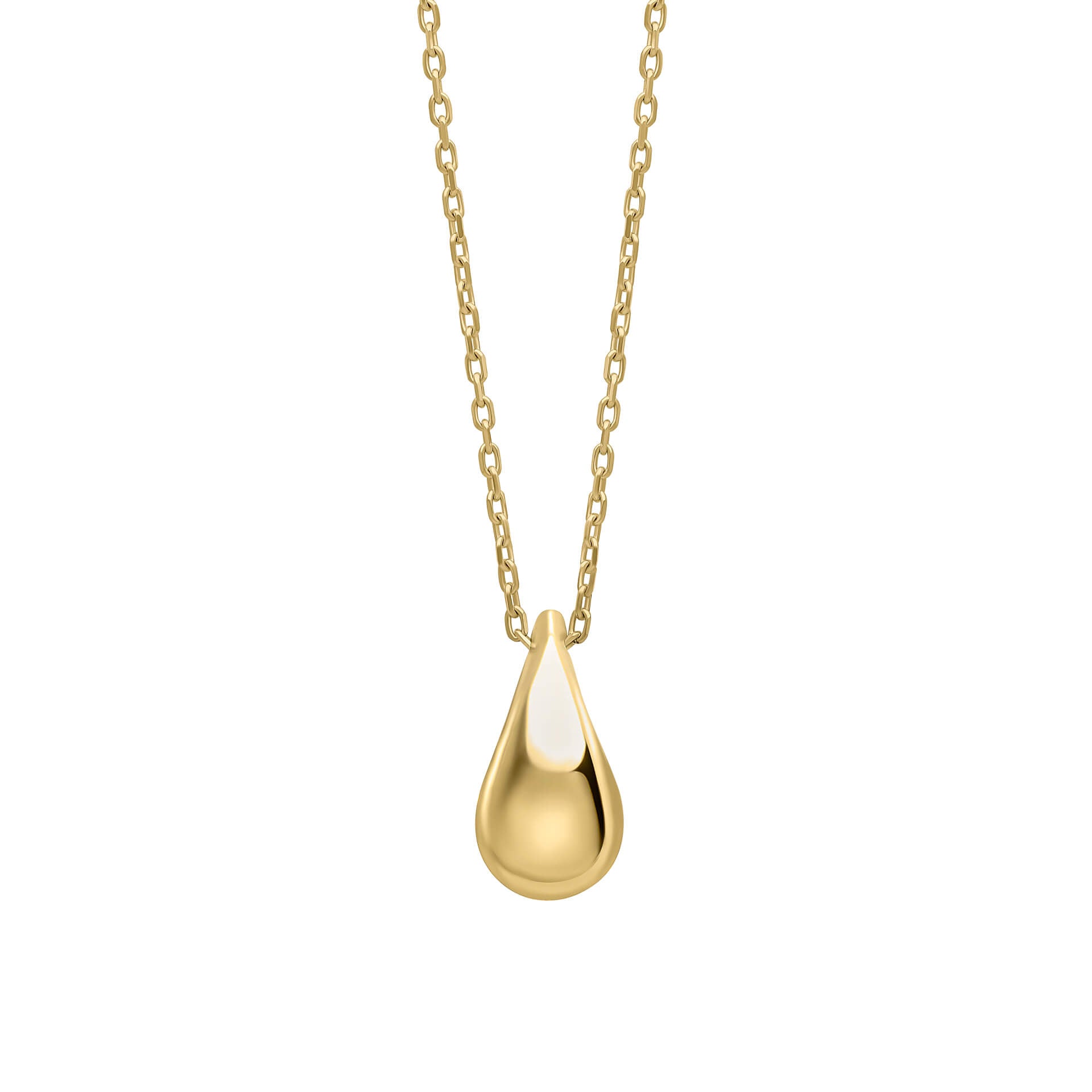 Plain Teardrop Necklace