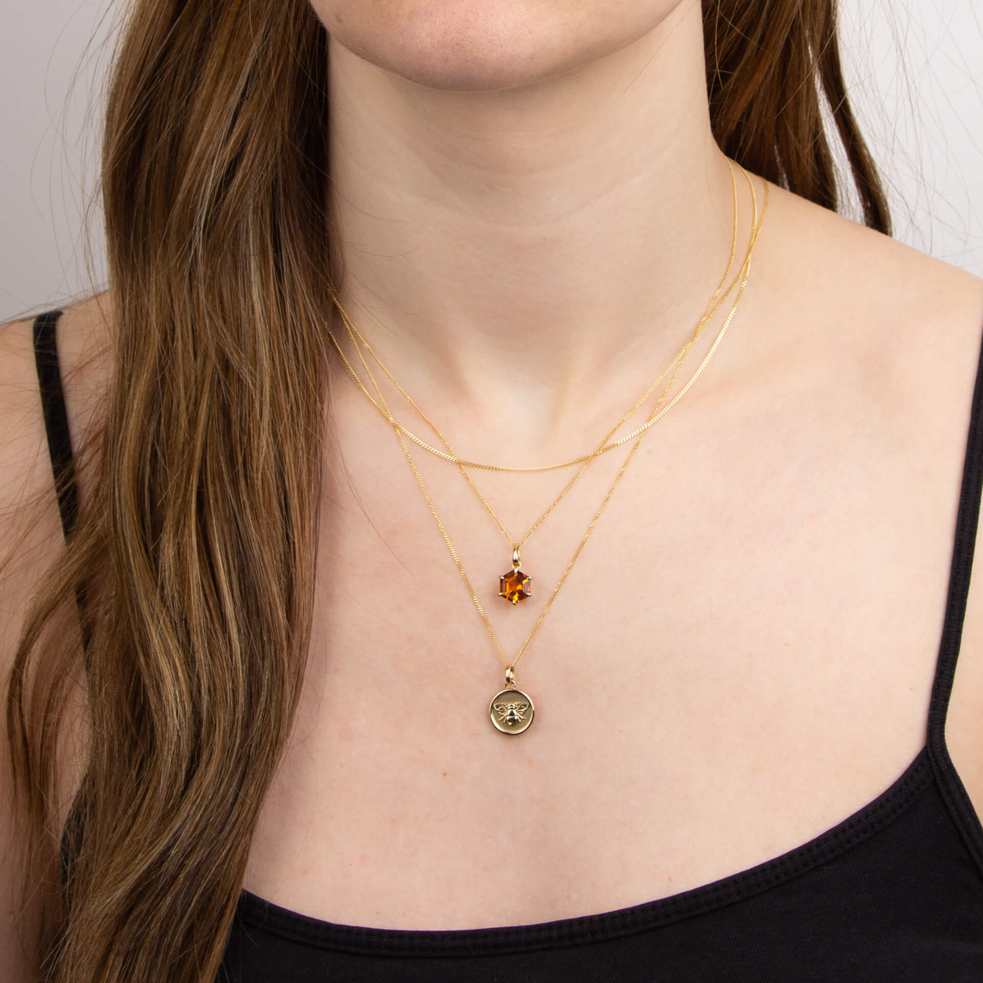Bee Medallion Pendant