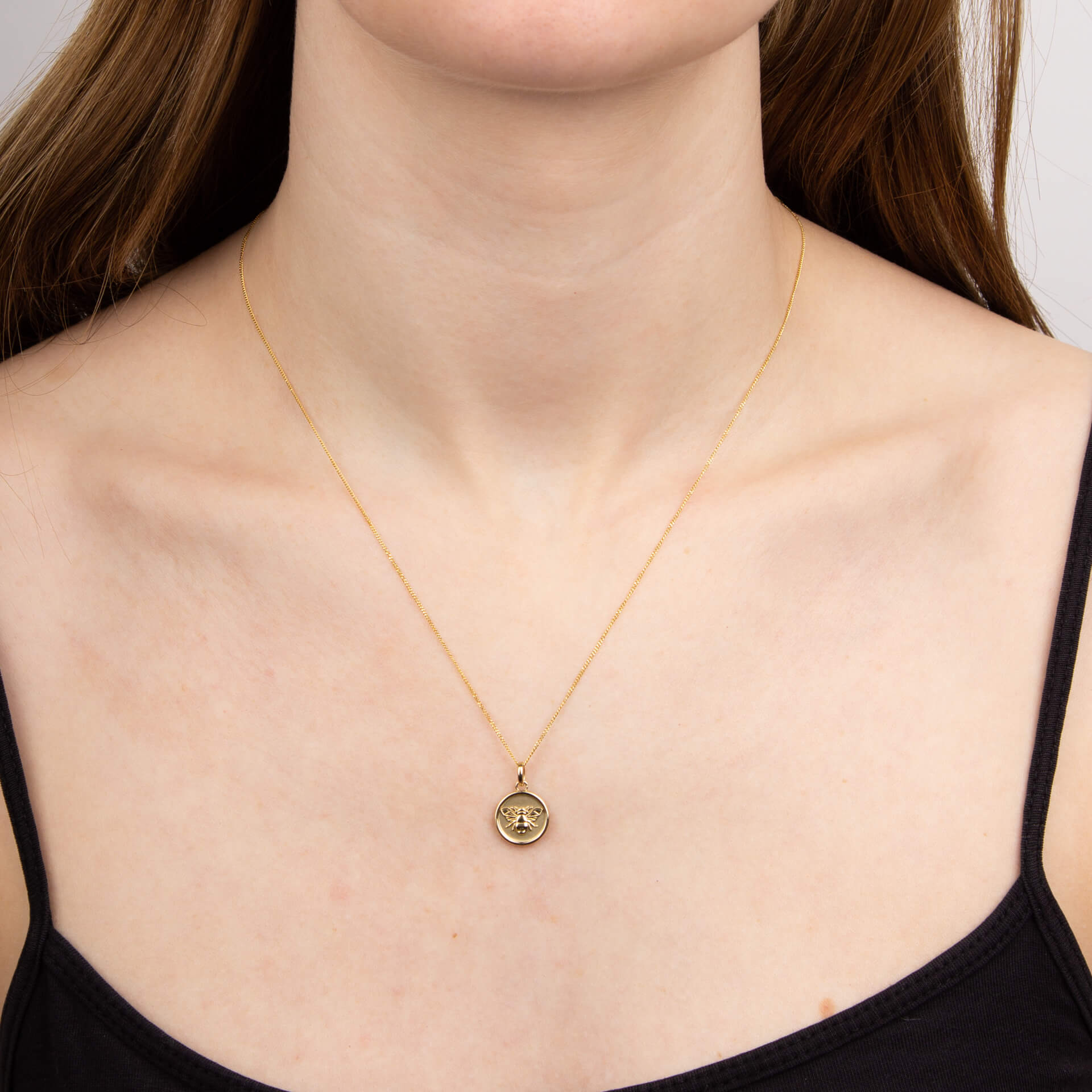 Bee Medallion Pendant