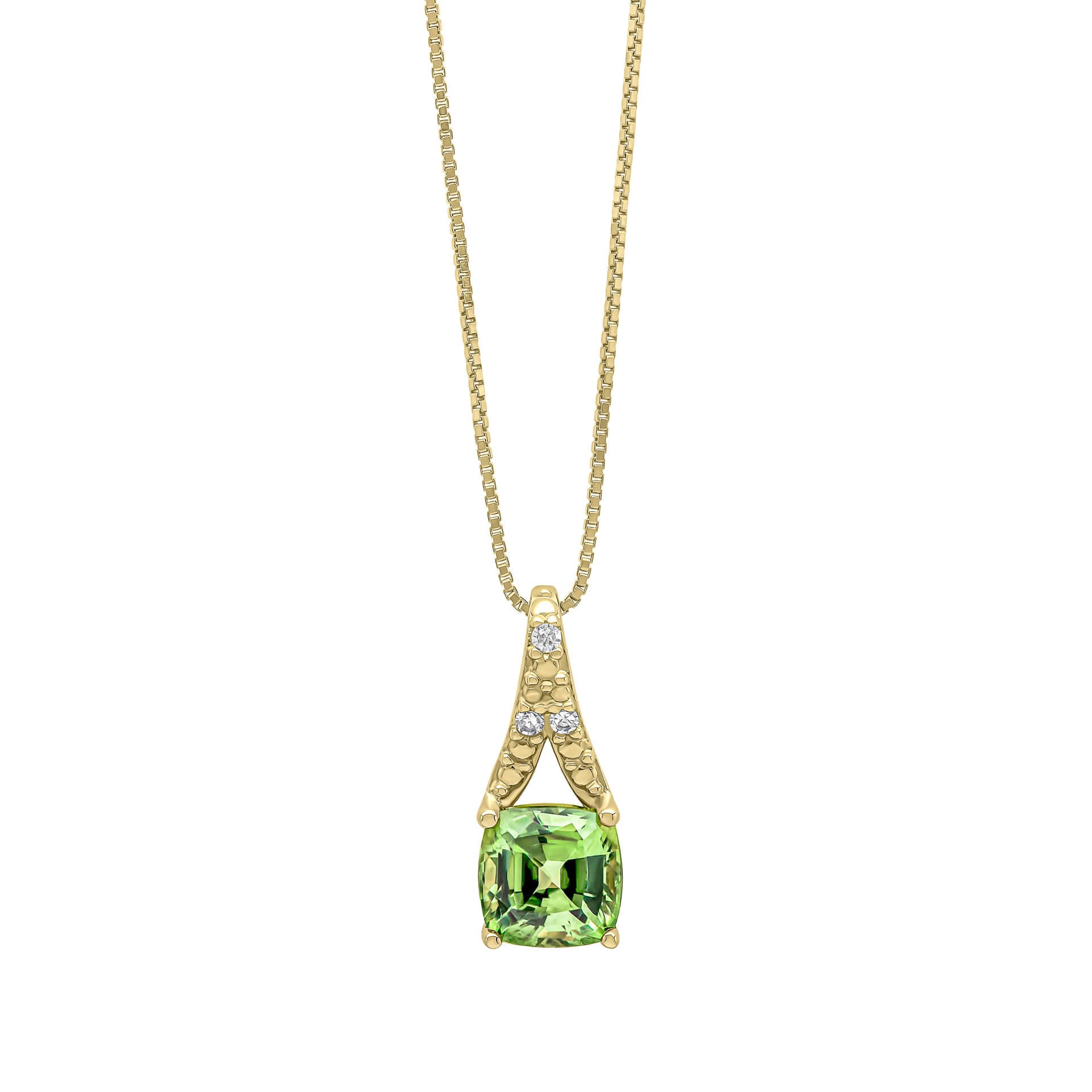 Rose Cut Sapphire and Diamond Pendant