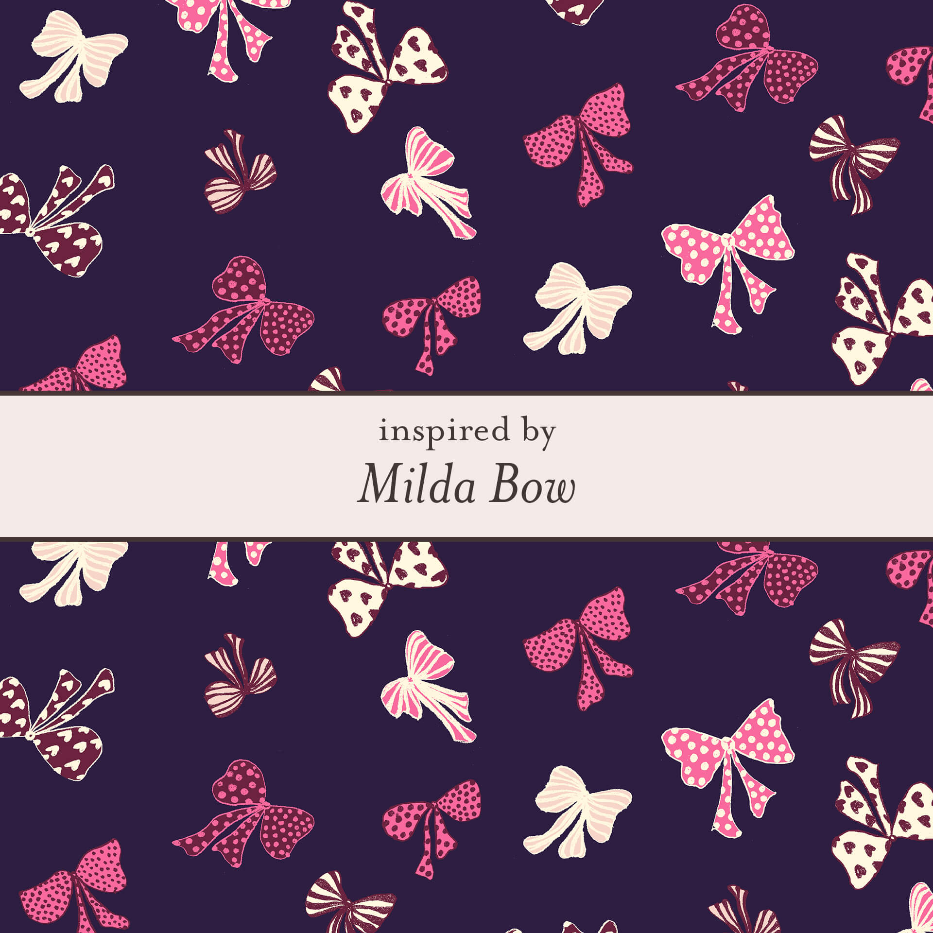 Kids Milda Bow Stud Earrings