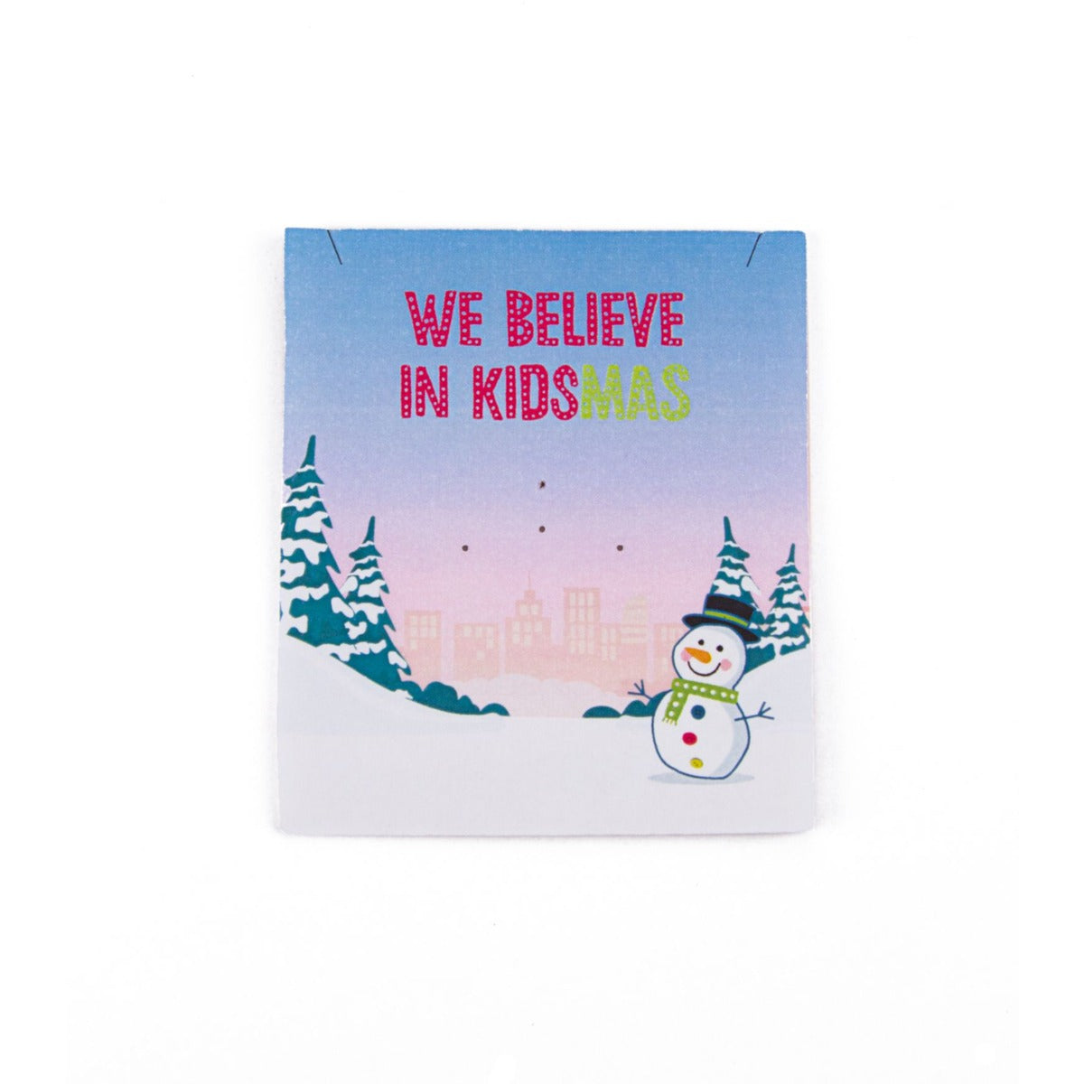 Kidsmas Snowman Necklace