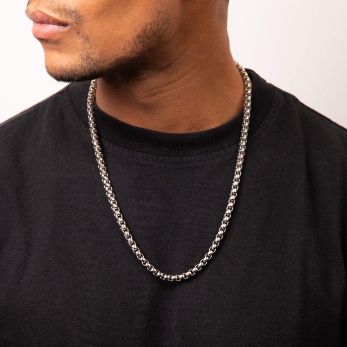 Large Belcher Link Chain Necklace