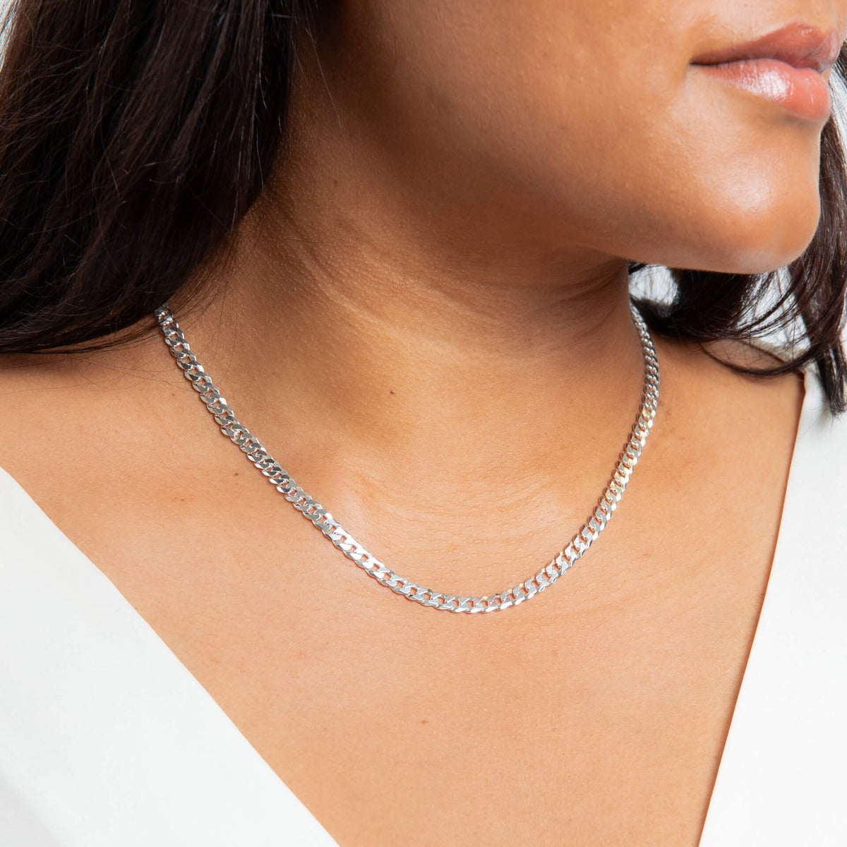 Curb Chain Necklace 50cm