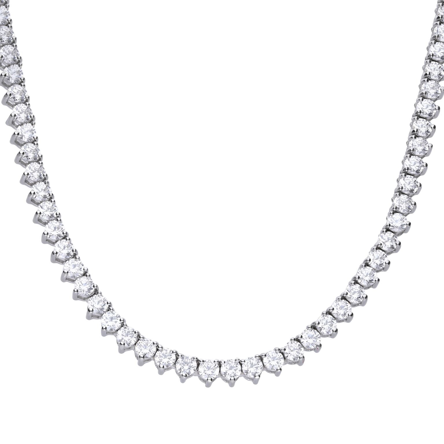 Zirconia Tennis Necklace