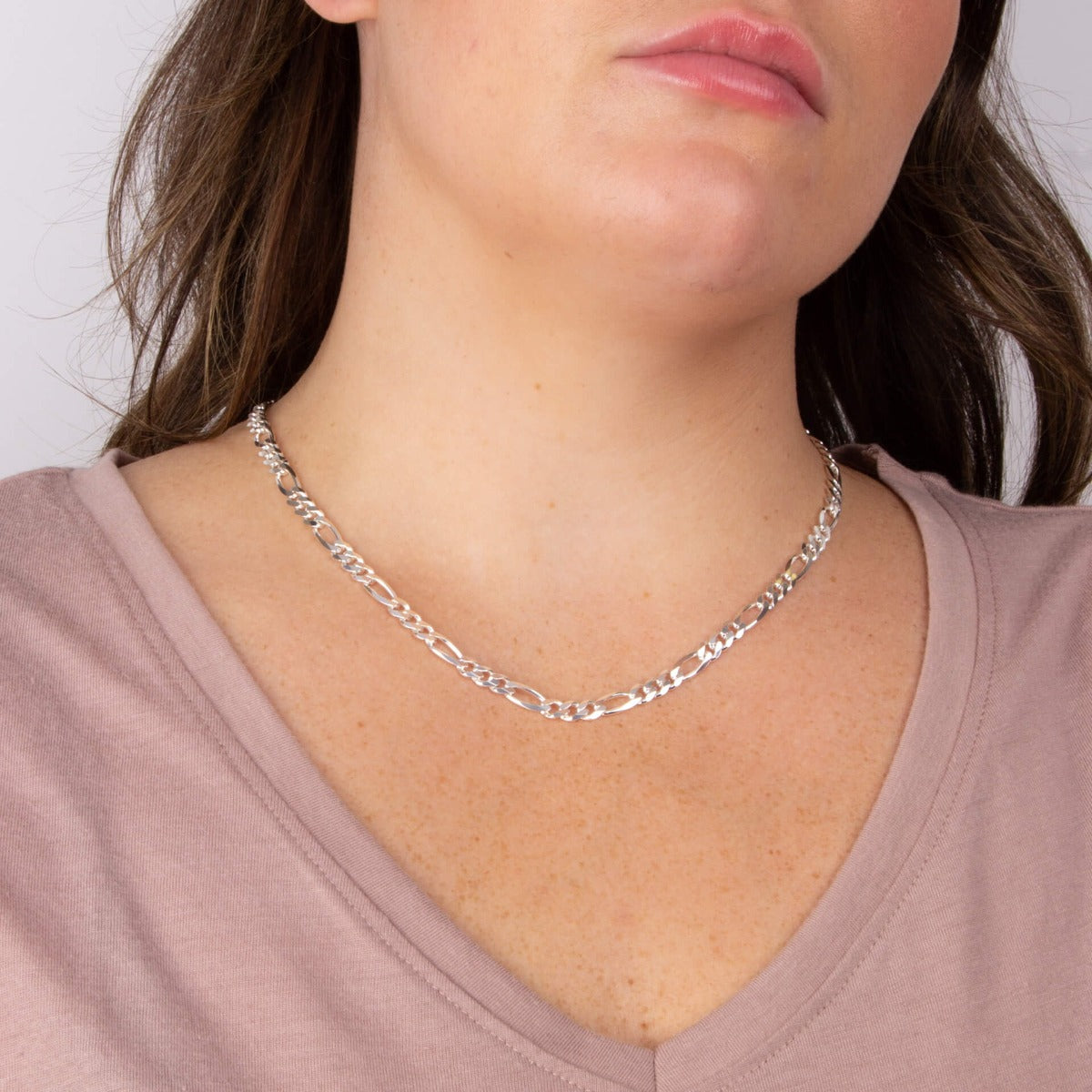 Heavyweight Figaro Chain Necklace