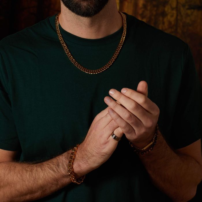 Heavyweight Curb Chain Necklace