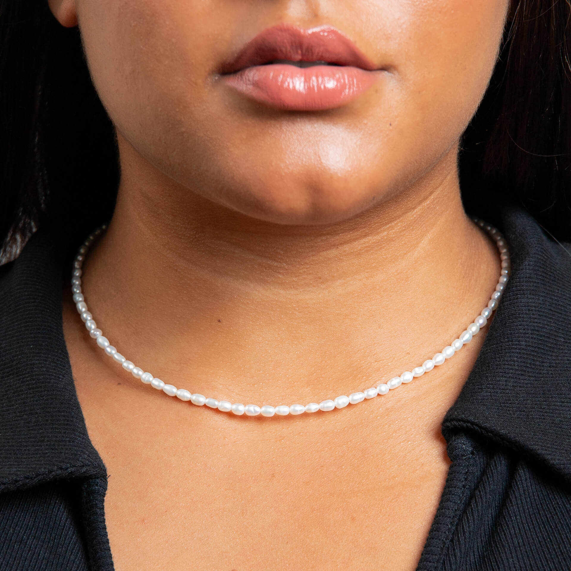 Rice Pearl Necklace