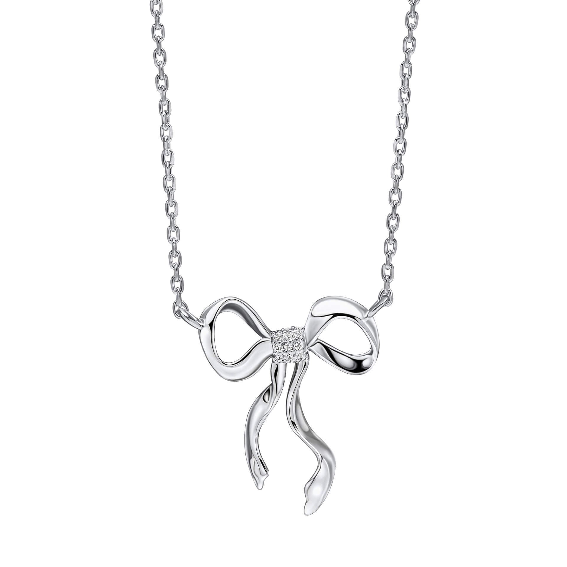 Ribbon Bow Necklace