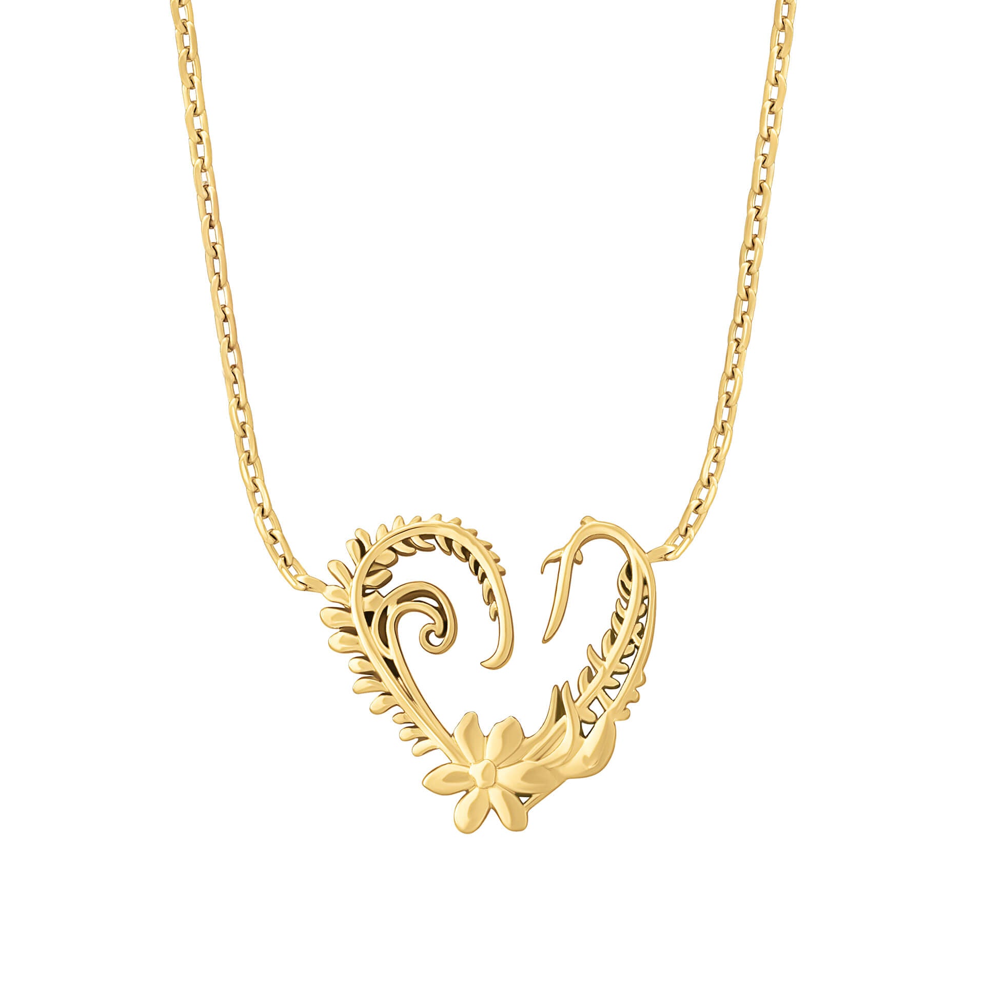 Baroque Heart Necklace