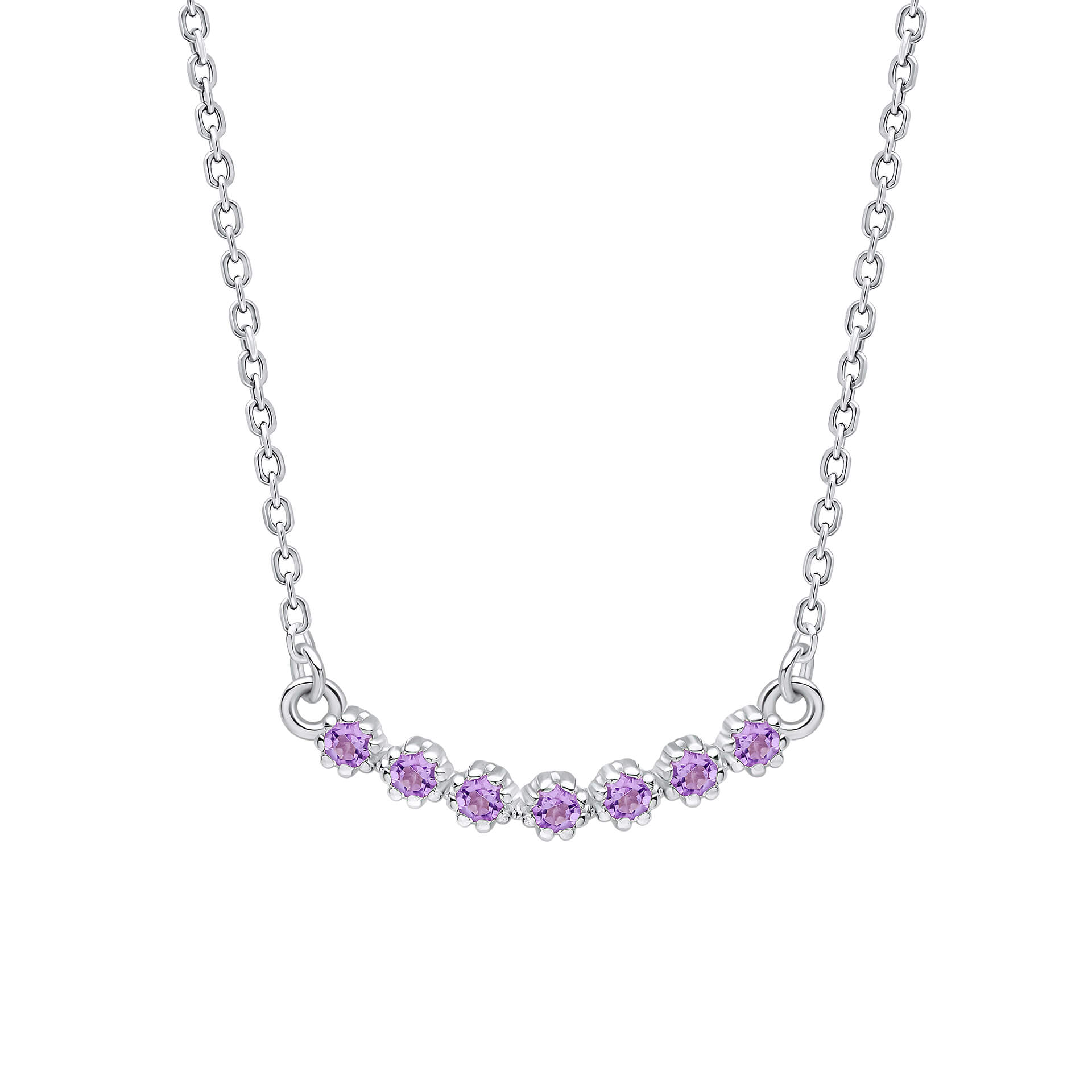 Alford Meadow Light Amethyst Necklace