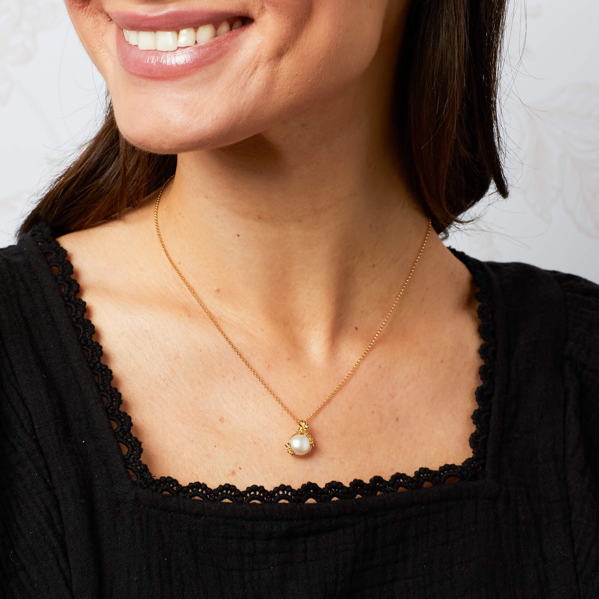 Ickleford Tulips Freshwater Pearl Necklace