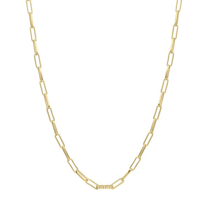 Open Link Chain Necklace