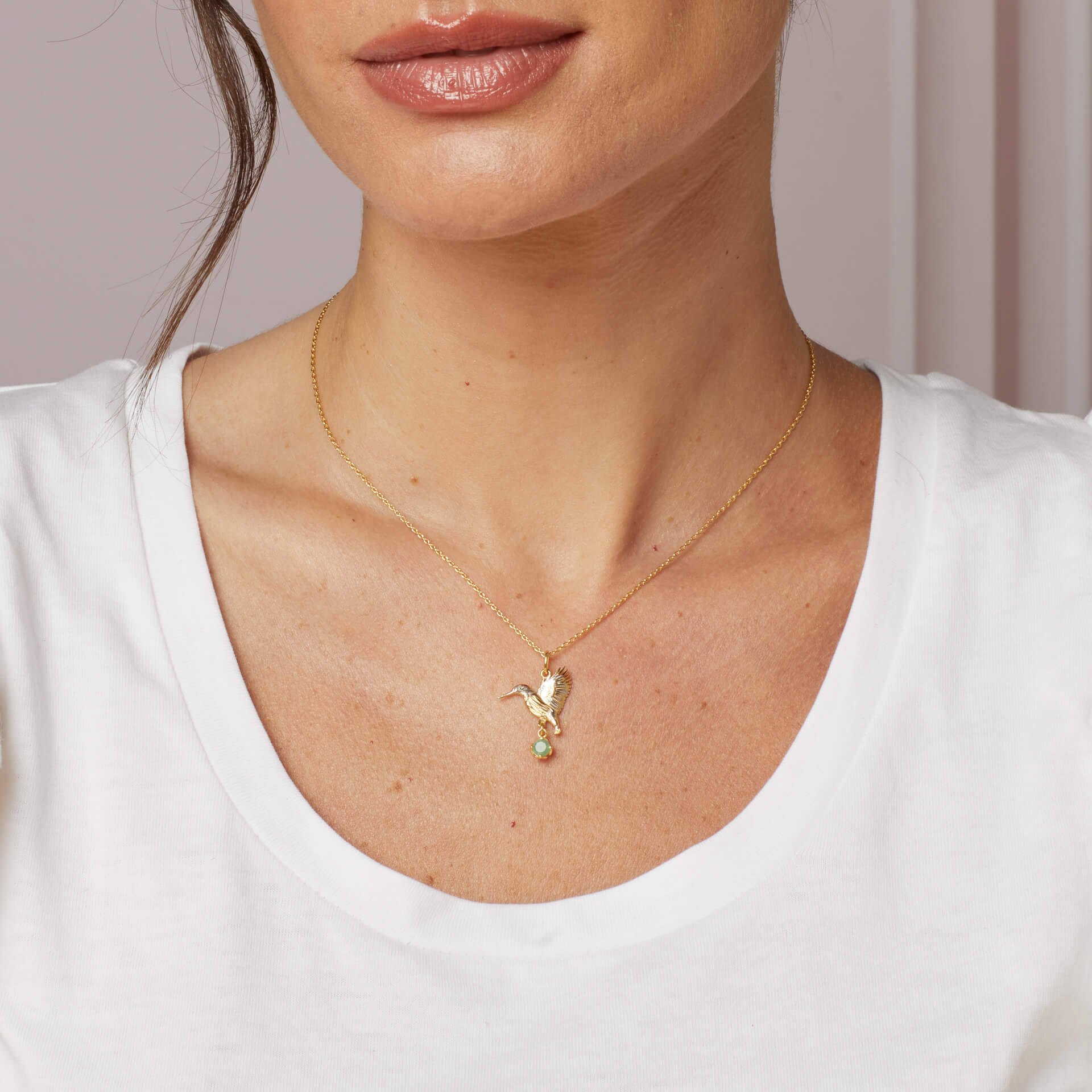 Llanelli Kingfisher Necklace