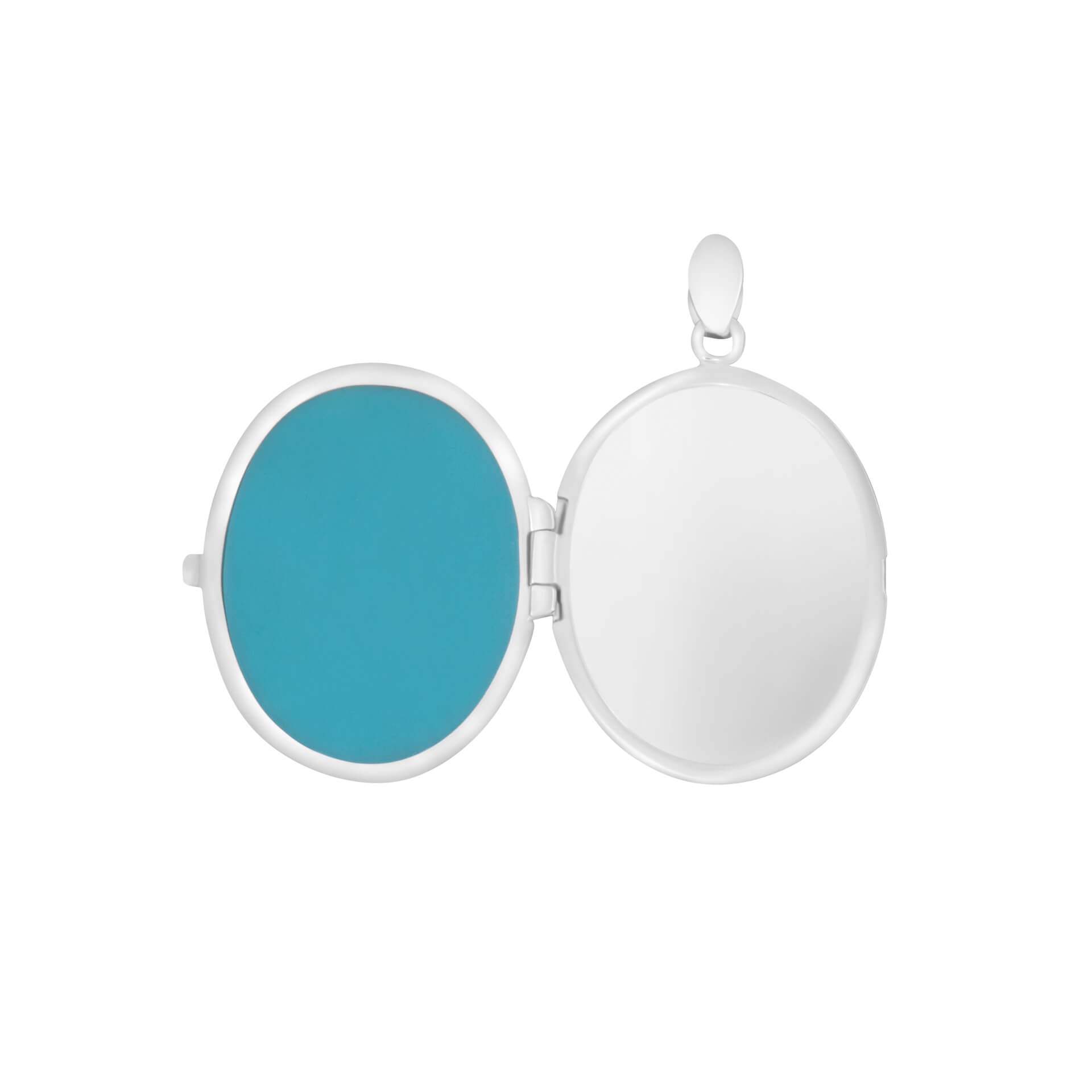 Dragonfly Blue Enamel Locket