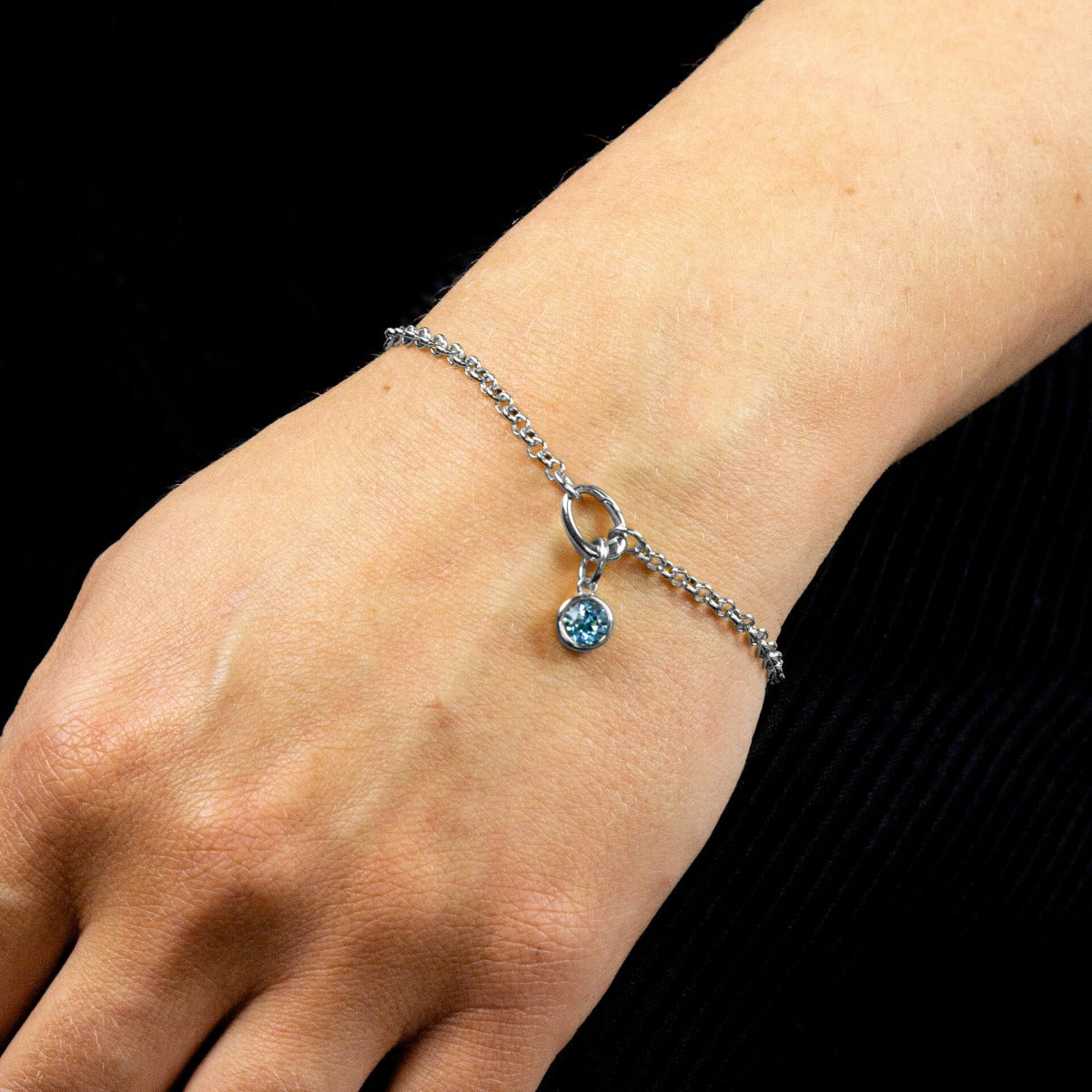 Crystal Birthstone Charm