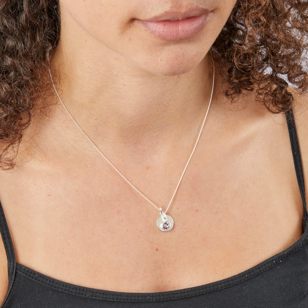 Crystal Birthstone Charm