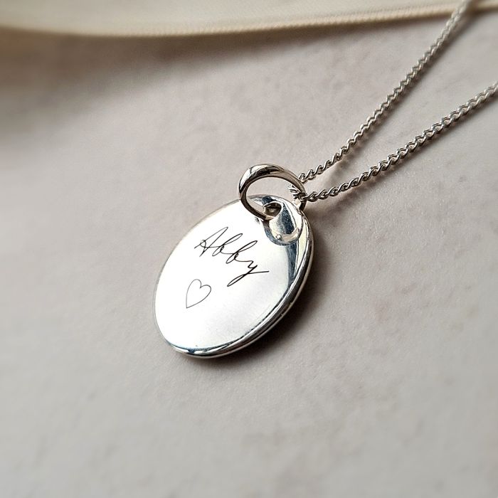 12mm Round Tag Pendant