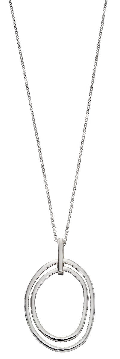 Organic Double Link Pendant