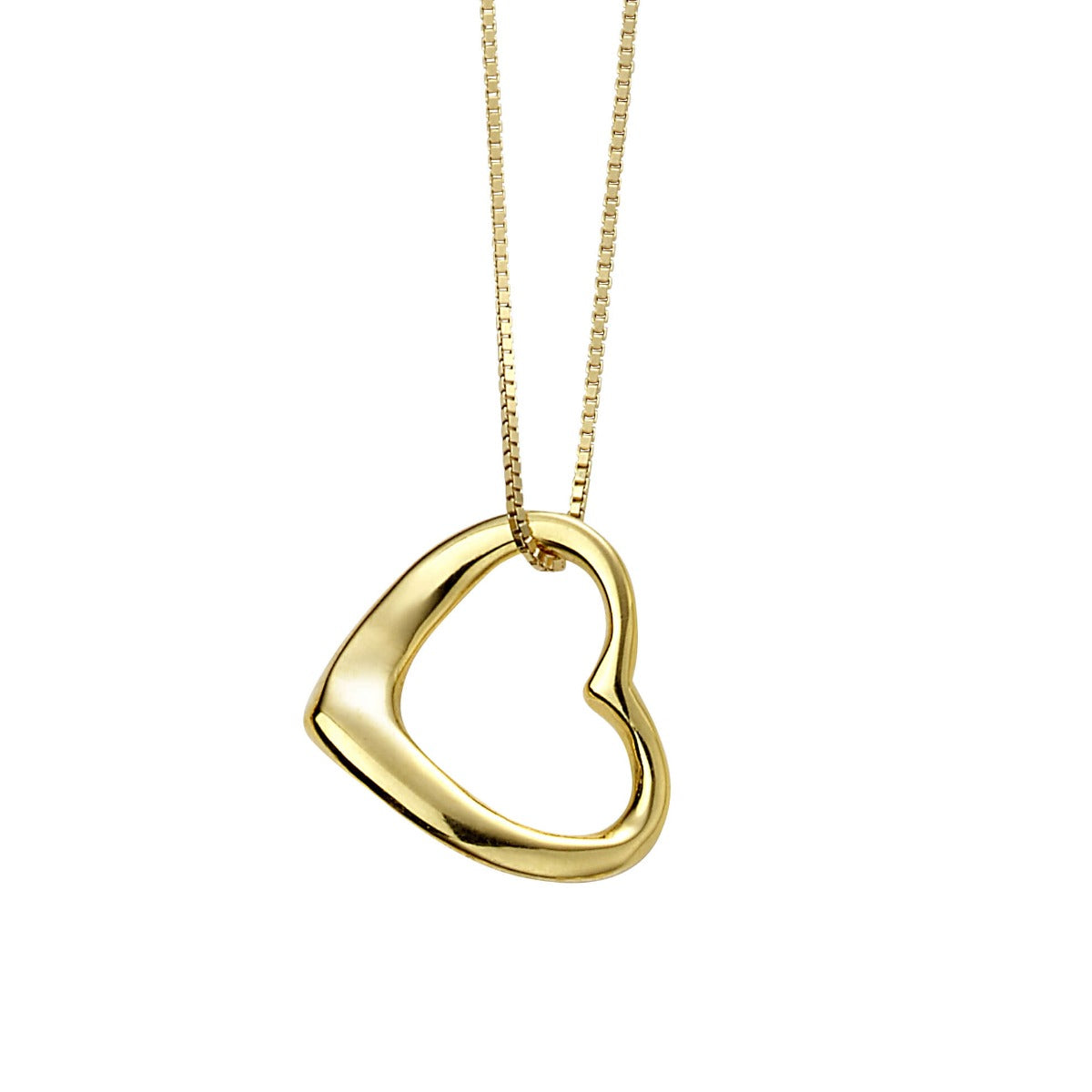 Slip on Heart Pendant