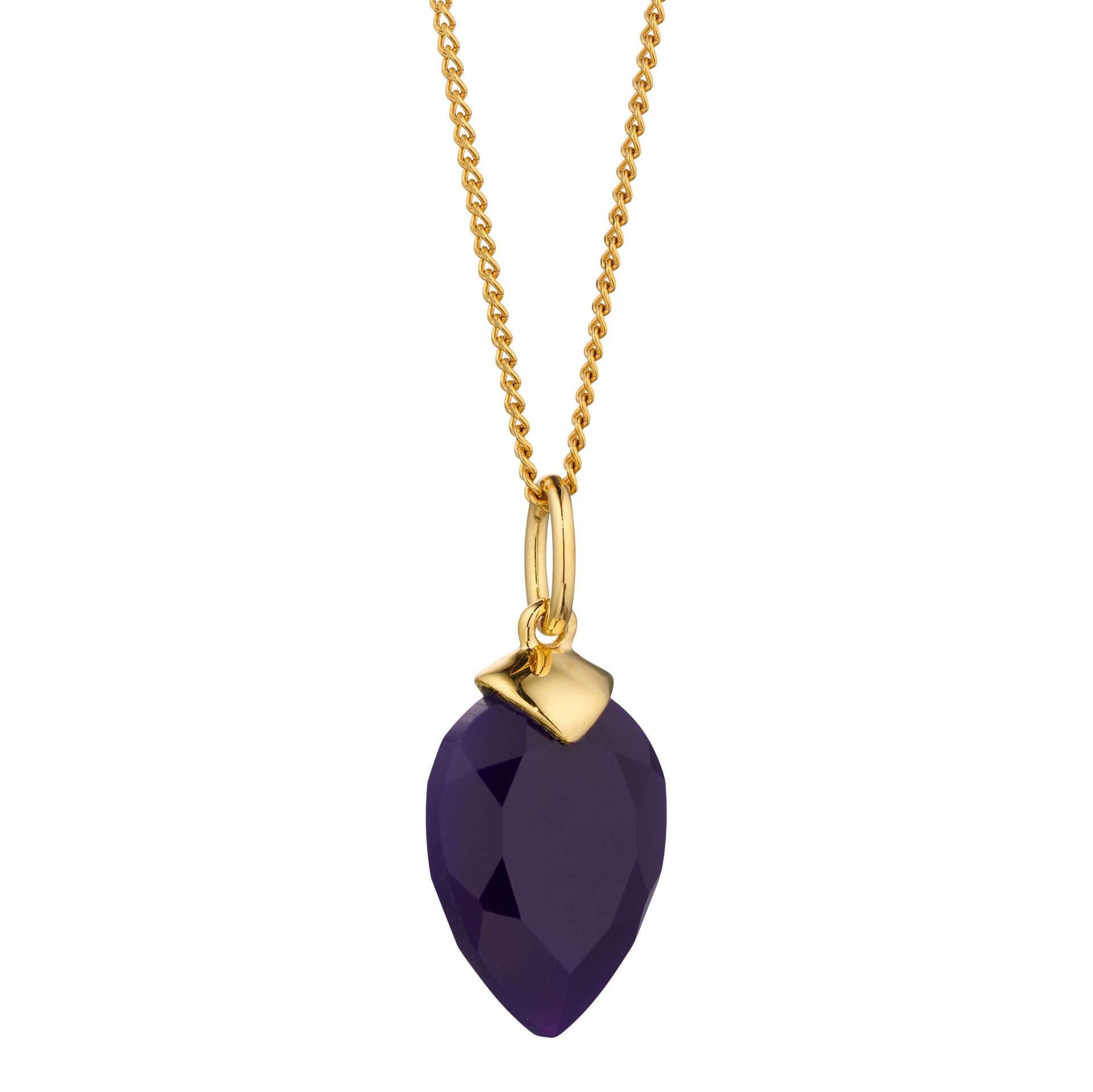 Chalcedony Birthstone Pendant