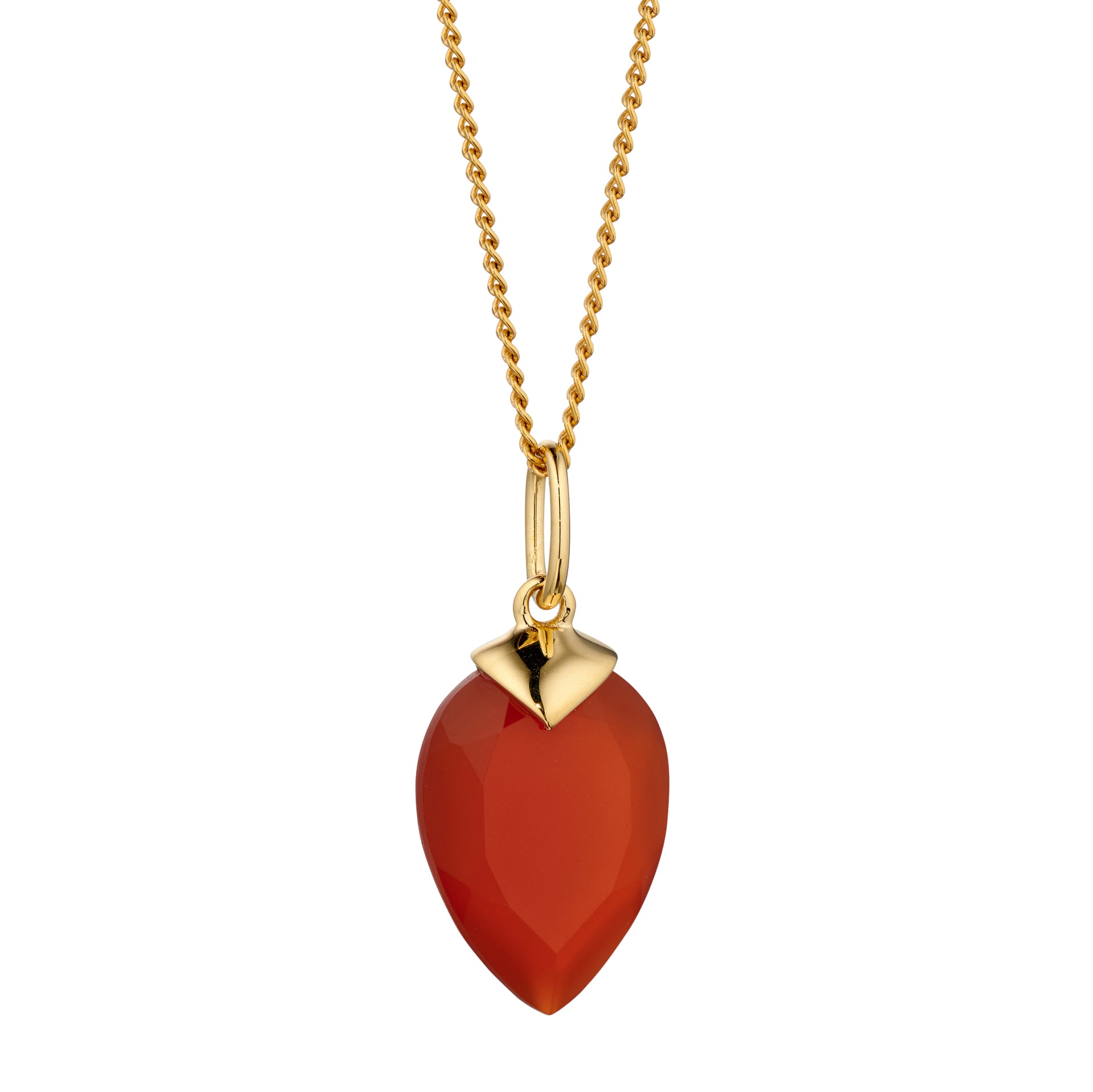 Chalcedony Birthstone Pendant