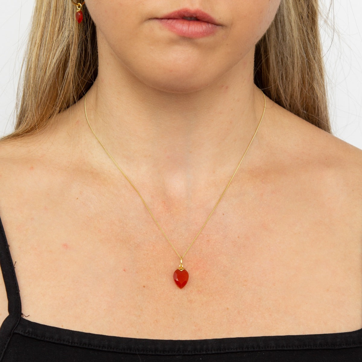 Chalcedony Birthstone Pendant