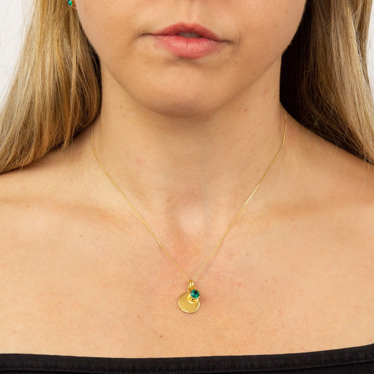 Crystal Birthstone Charm