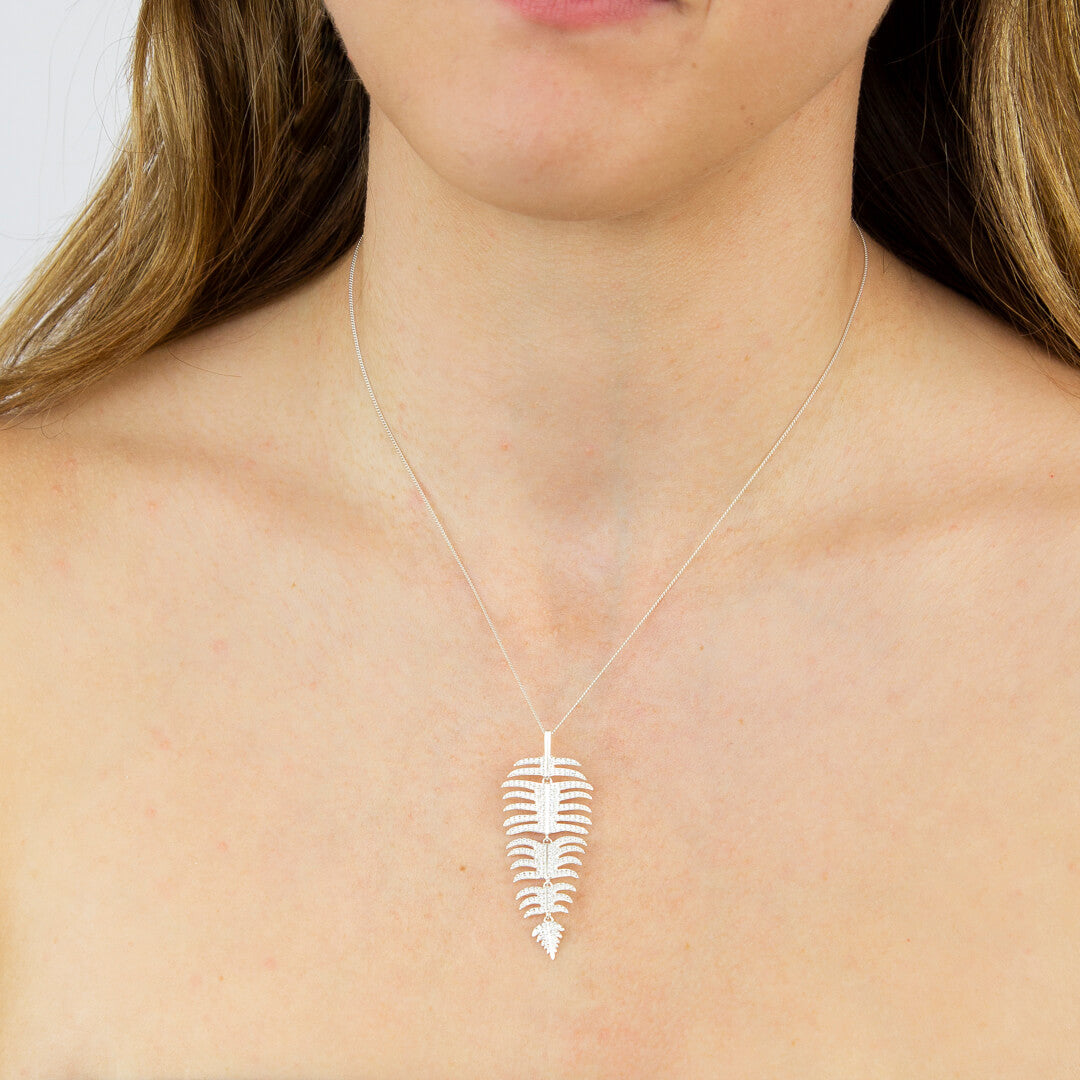 Palm Leaf Pendant