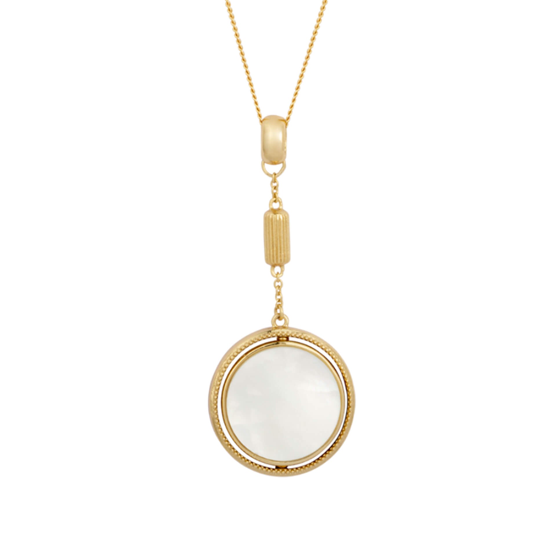 Spinning Comfort Medallion Pendant