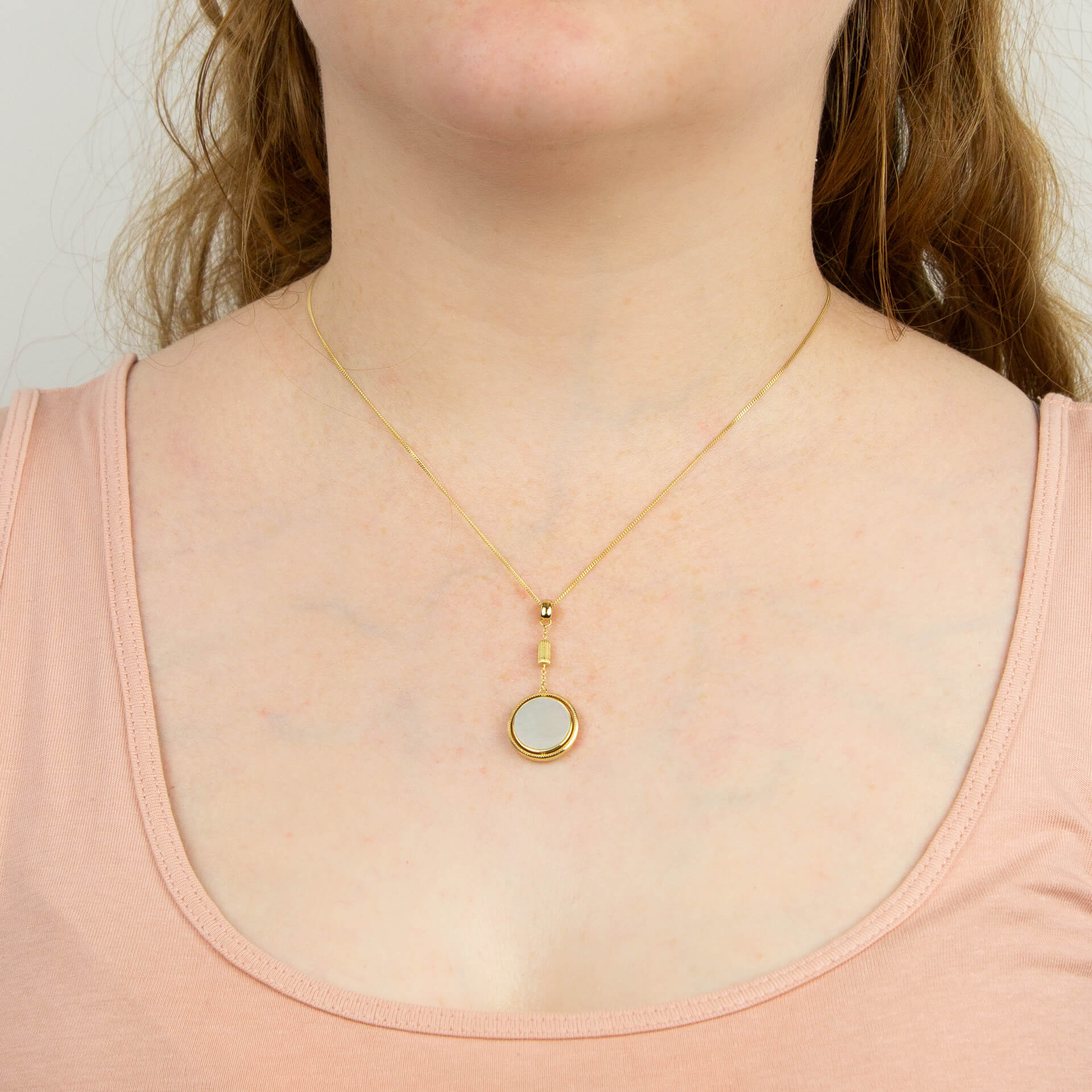 Spinning Comfort Medallion Pendant