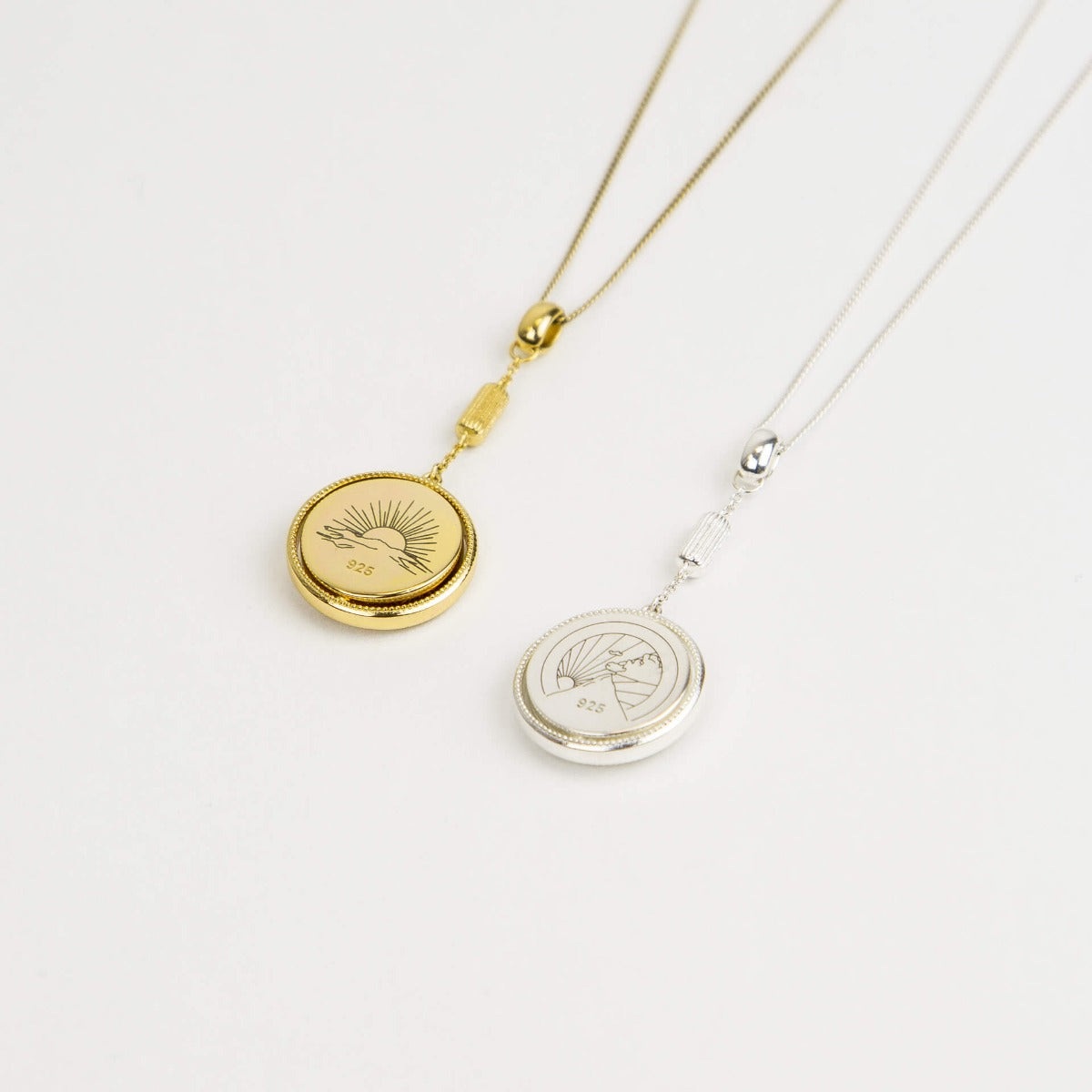 Spinning Comfort Medallion Pendant