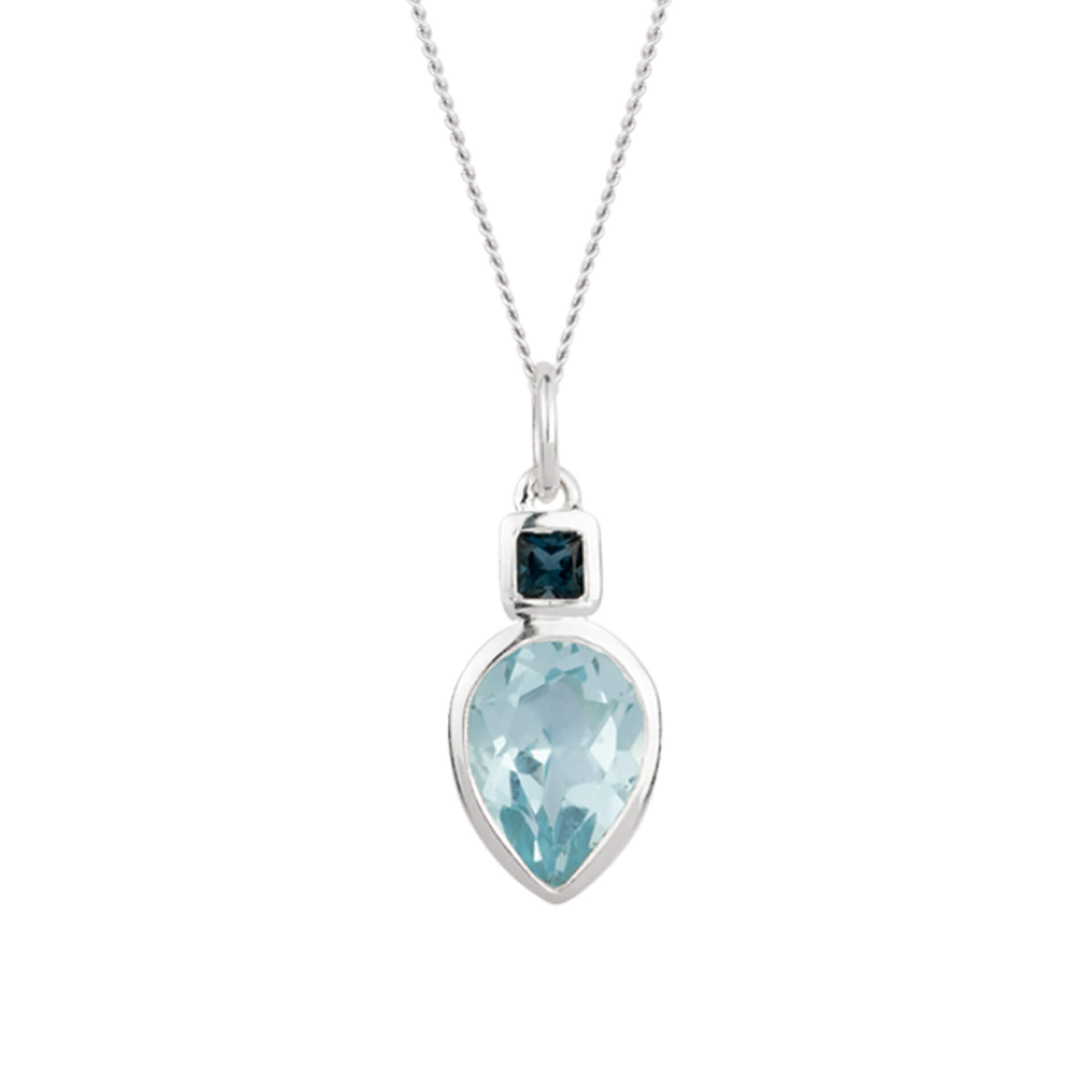 Iris Petal Drop Pendant