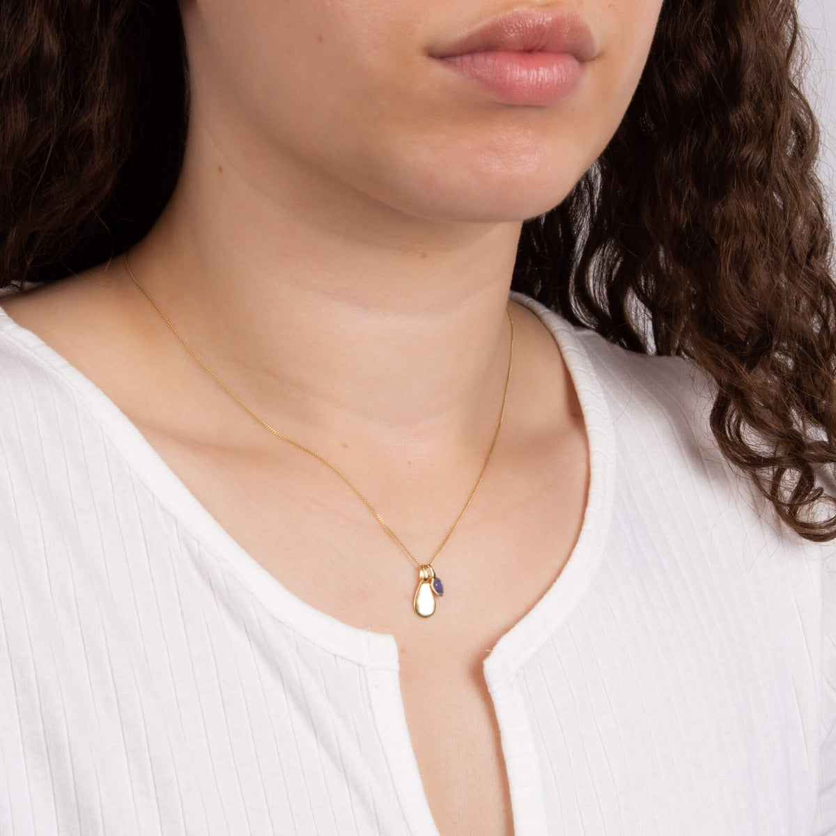 Semi-Precious Birthstone Necklace
