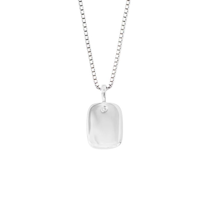 Rectangular Tag Pendant