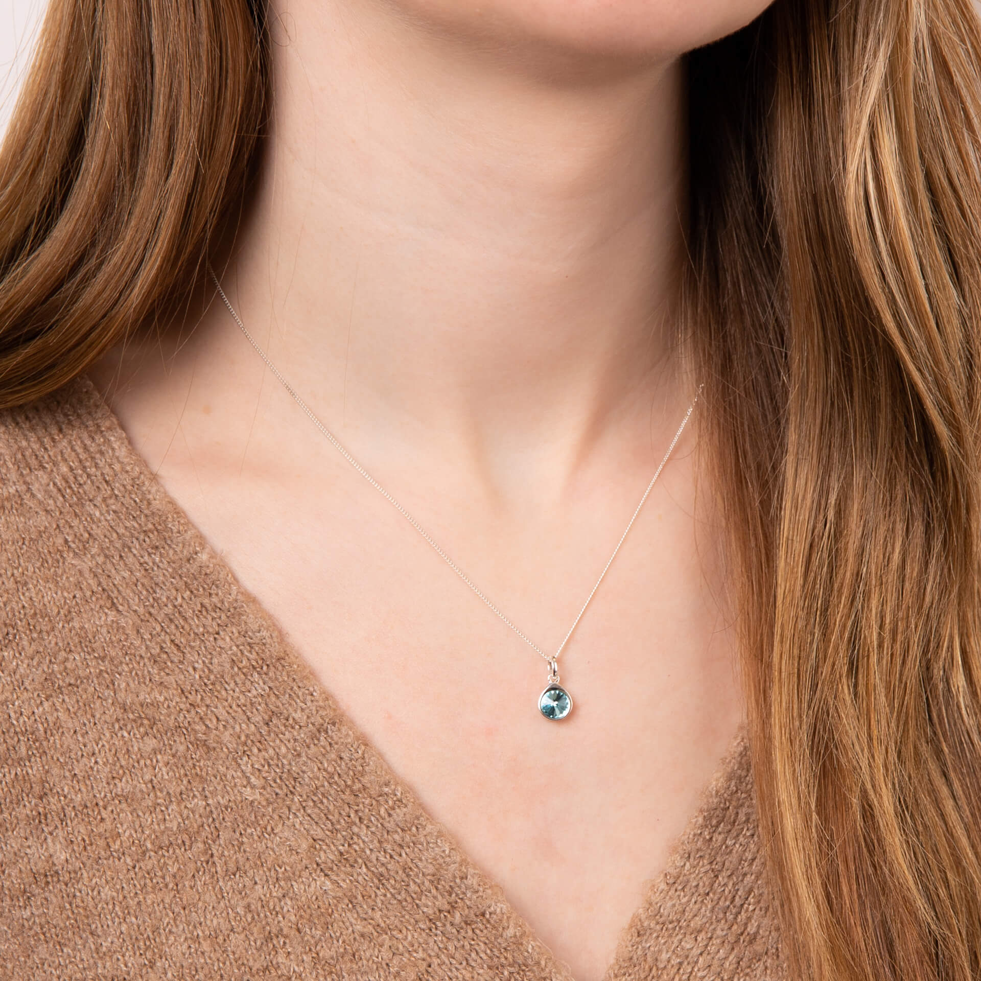 Crystal Teardrop Pendant