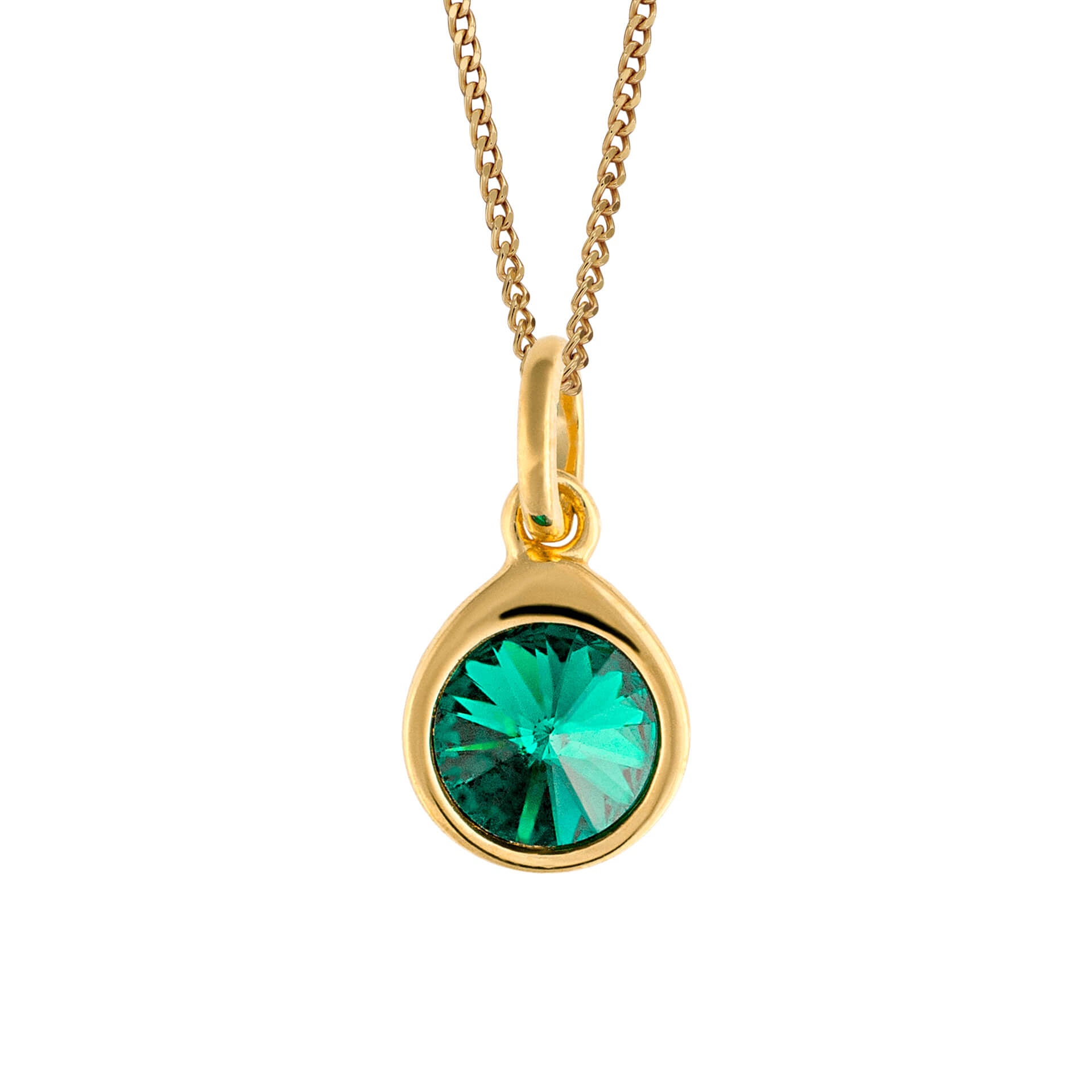Crystal Teardrop Pendant