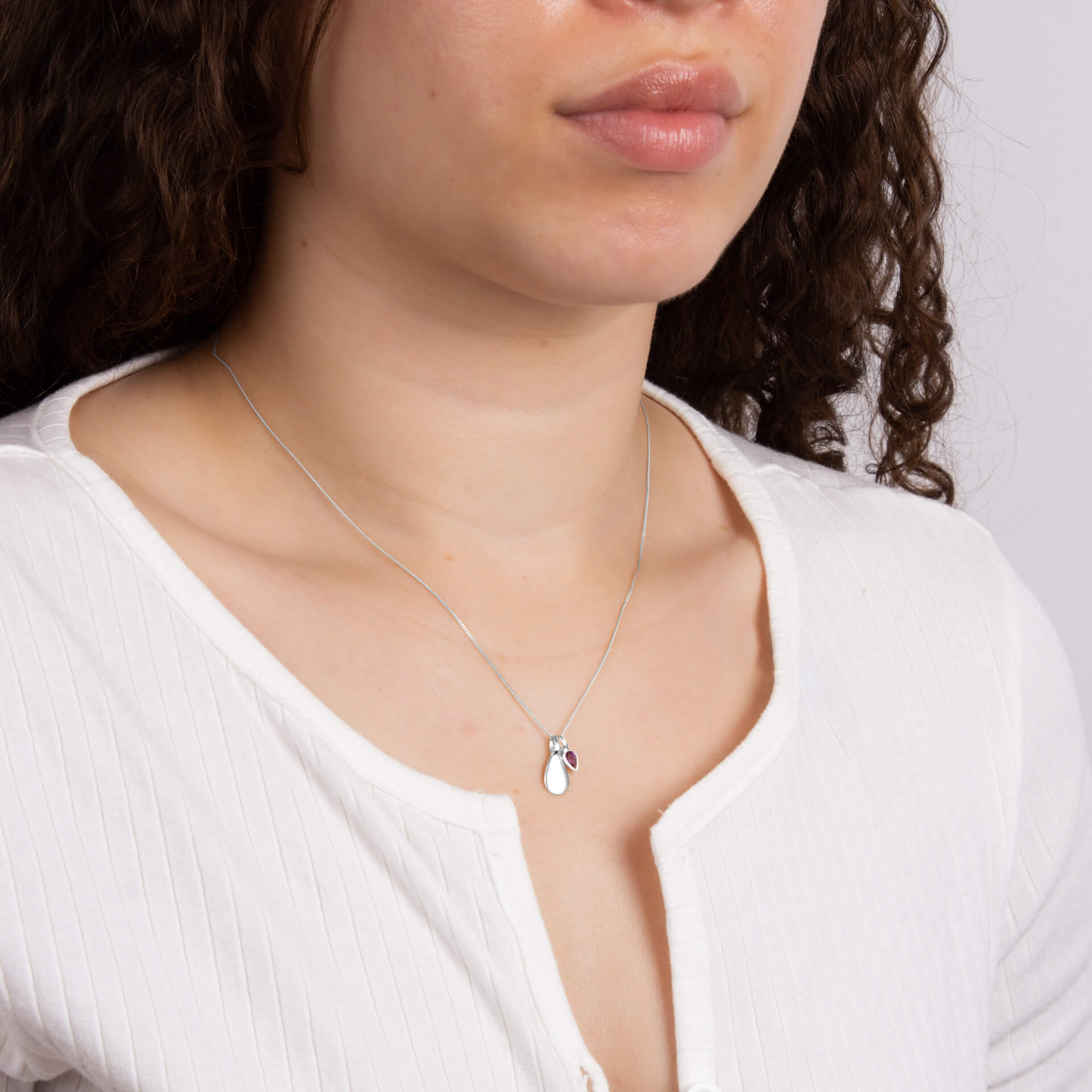 Semi-Precious Birthstone Necklace