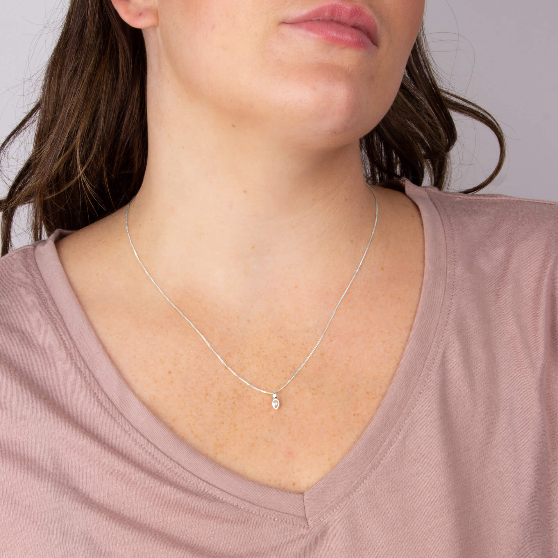 Semi-Precious Birthstone Pendant