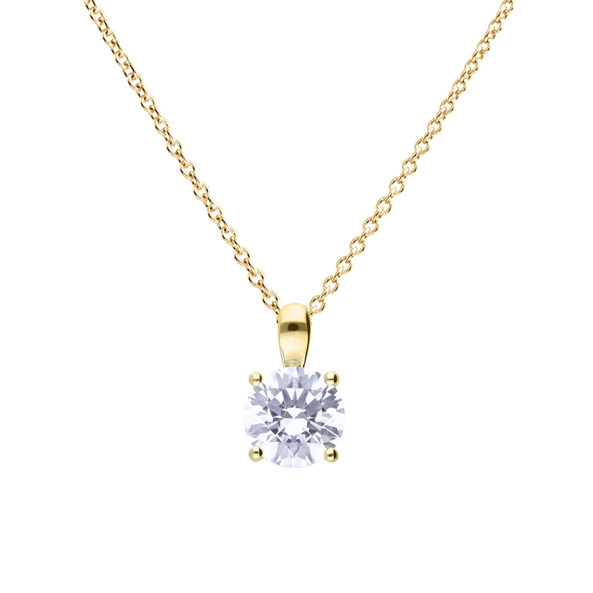 Four Claw Carat Pendant