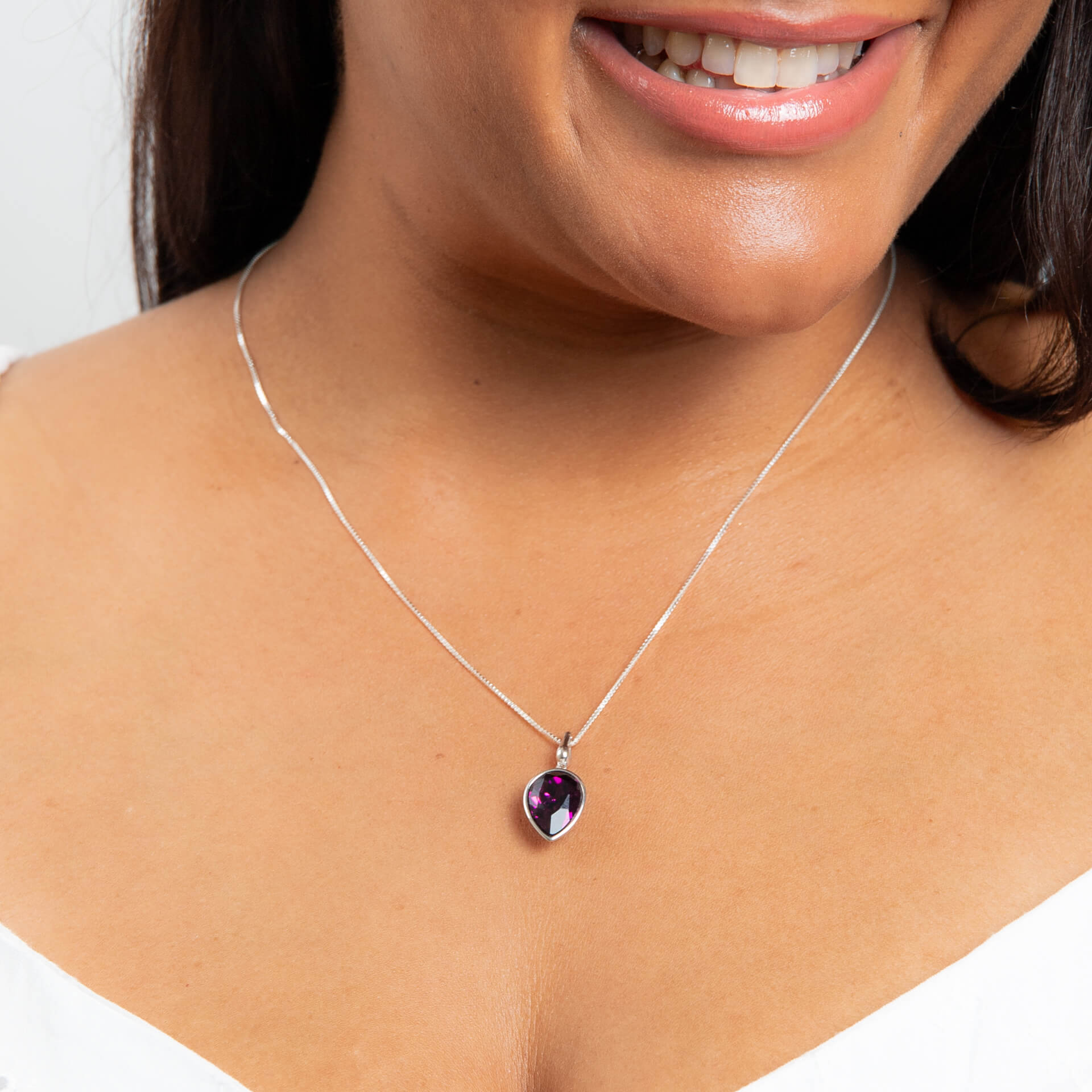 Pear Shape Crystal Pendant