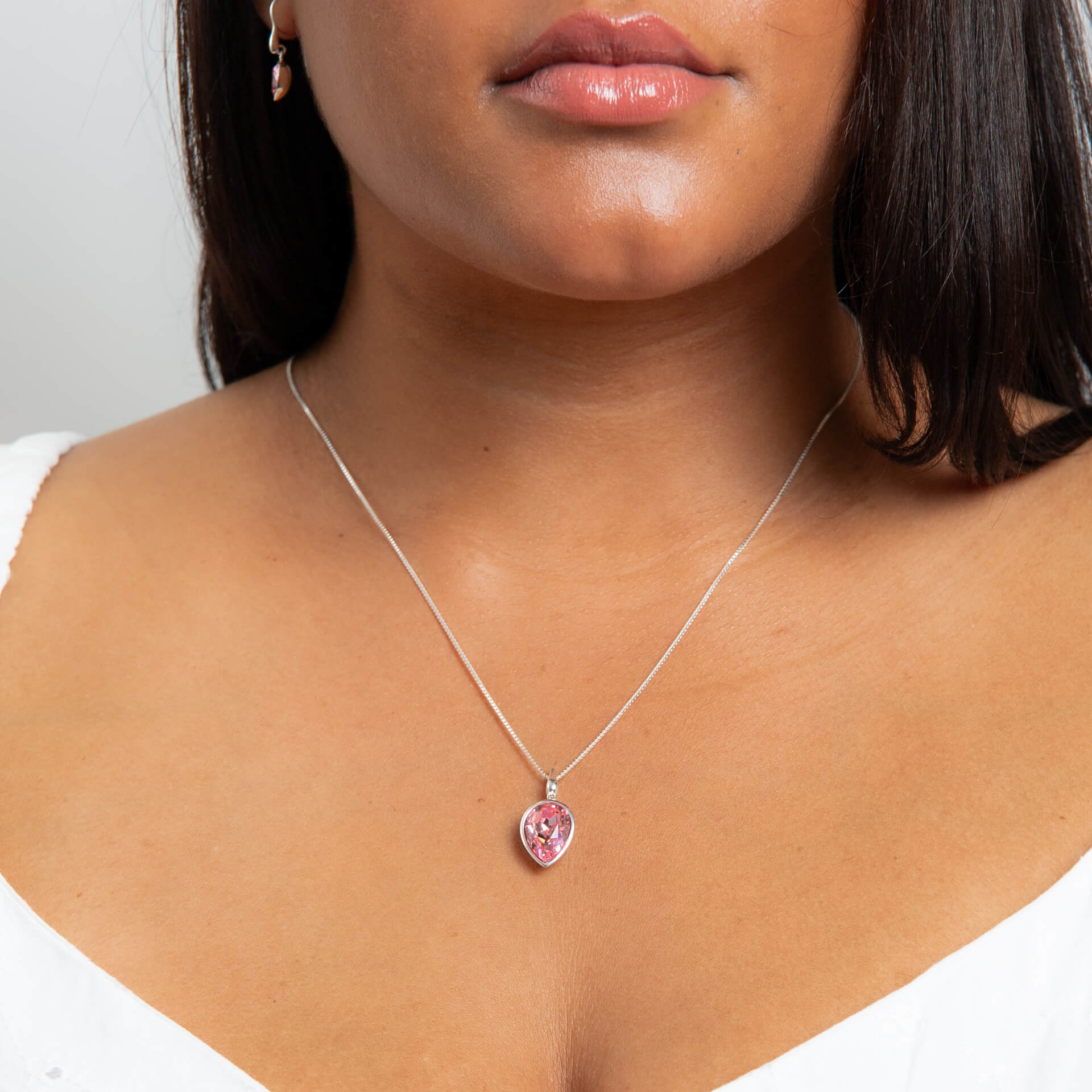 Pear Shape Crystal Pendant