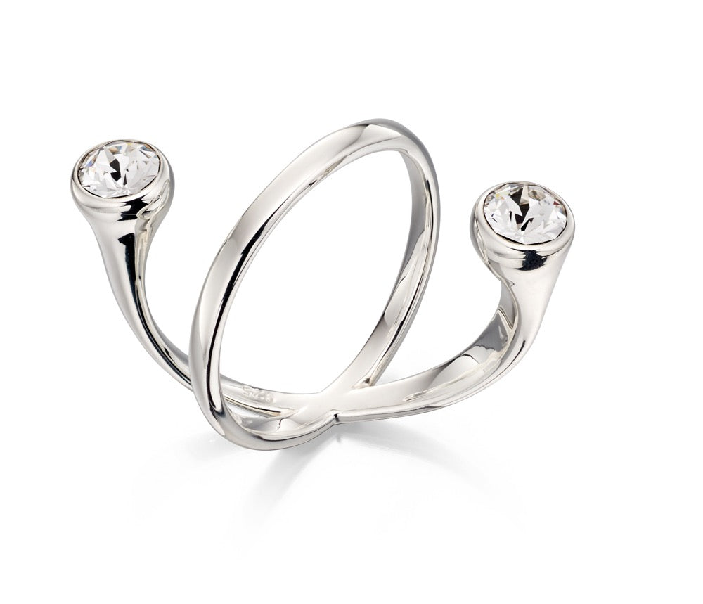 Floating Crystal Ring
