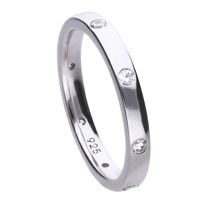 Station Set Band Ring