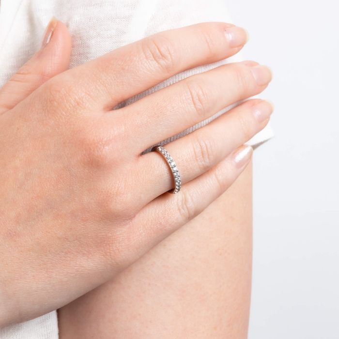 Half Eternity Band Ring
