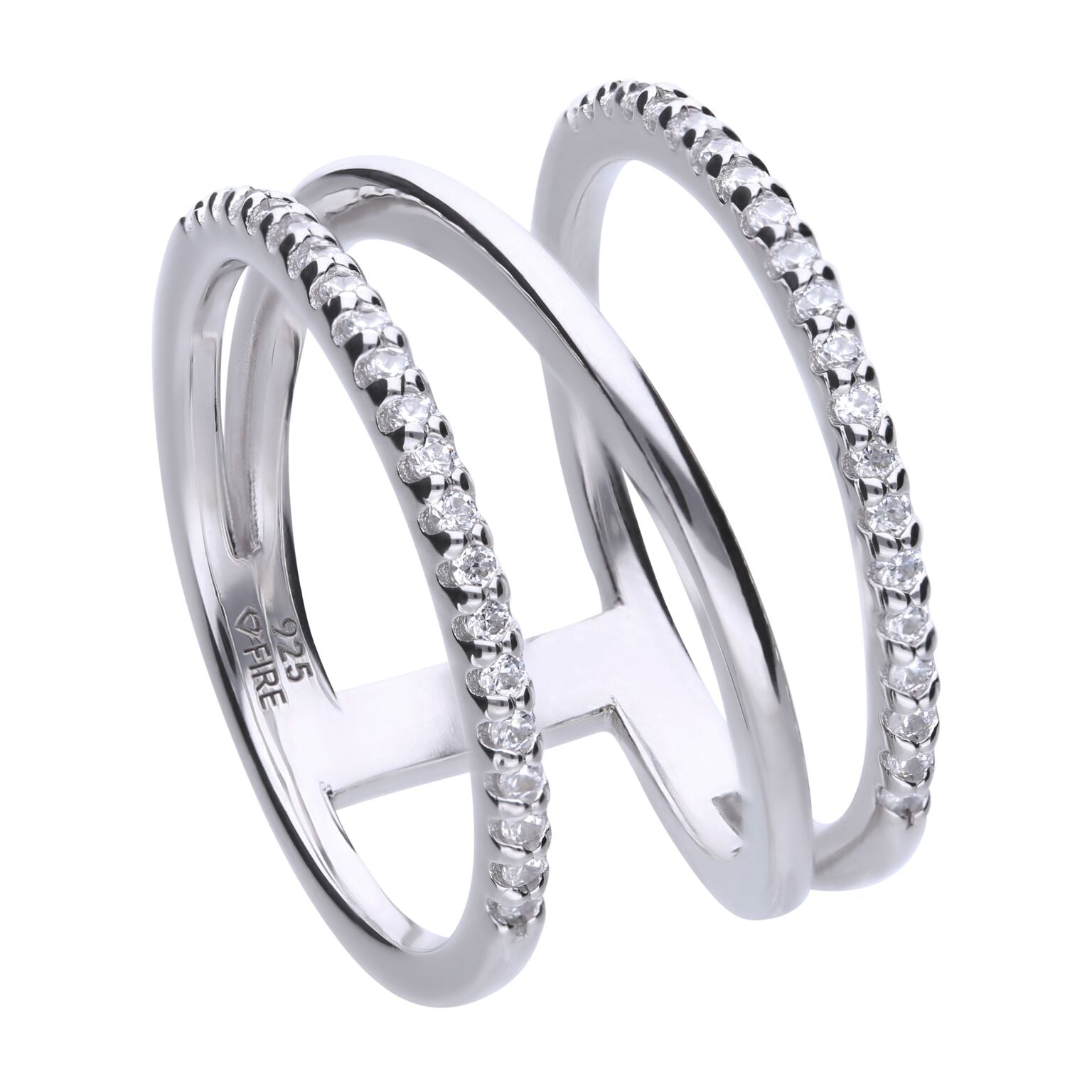 Statement Triple Band Ring