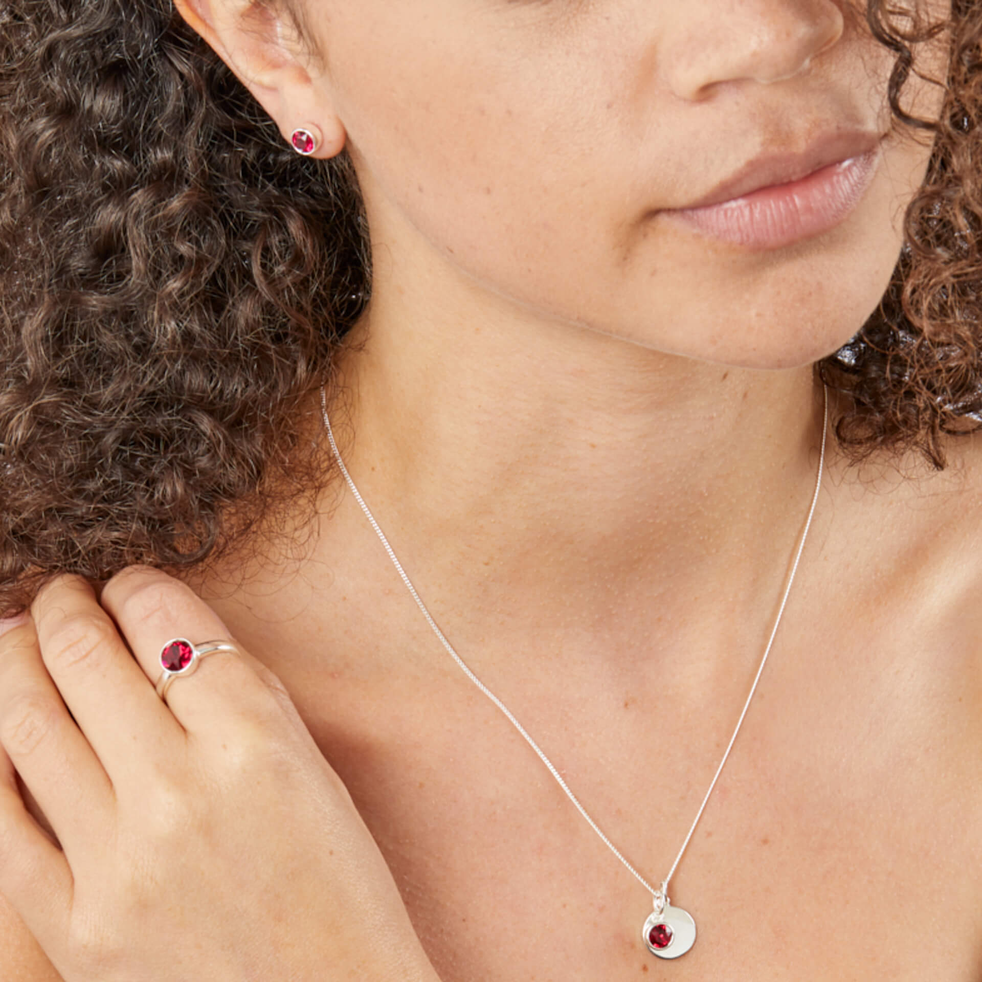 Crystal Birthstone Ring